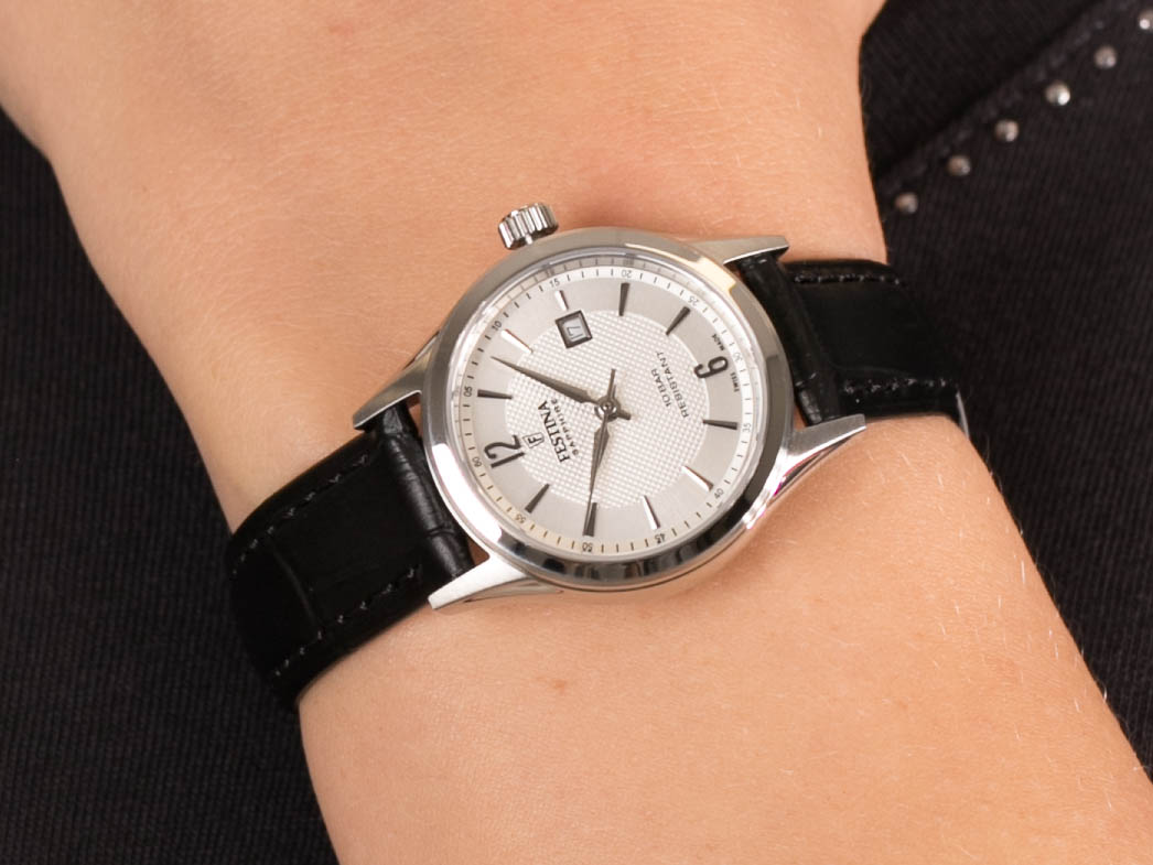 Festina F20009-1 Swiss Made Capsule zegarek klasyczny Classic - miniatura 4