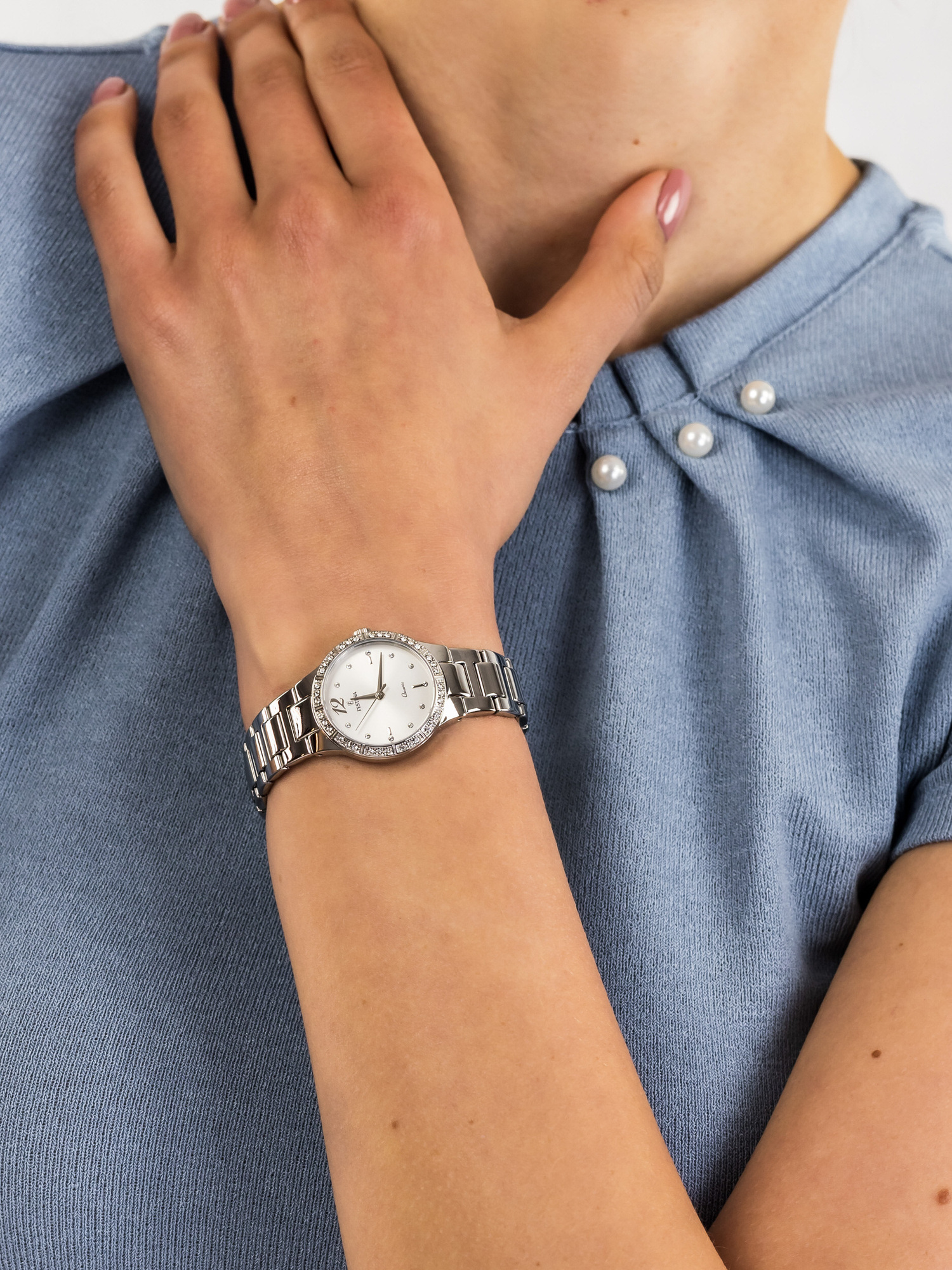 Festina F20240-1 damski zegarek Mademoiselle bransoleta - miniatura 3