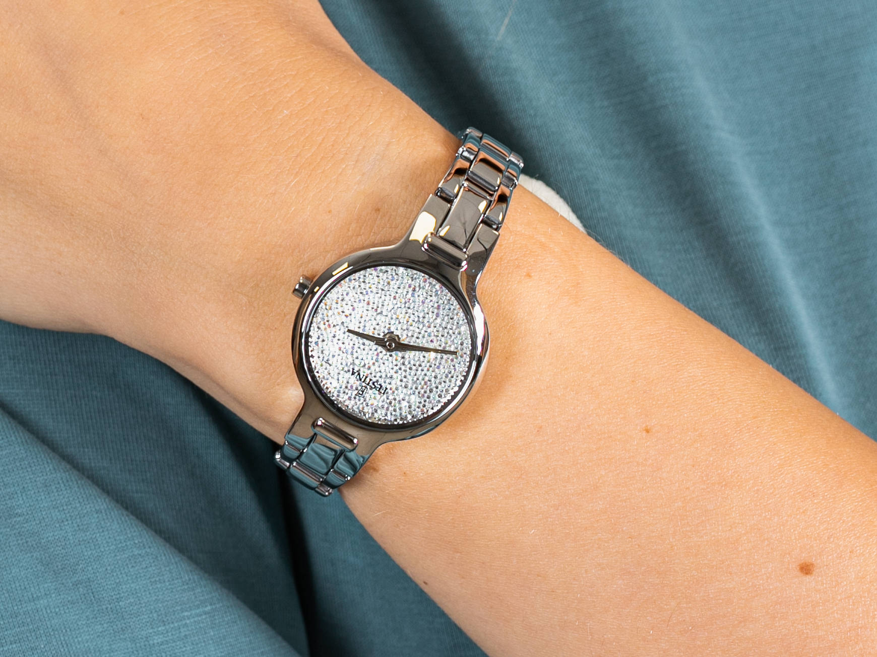 Festina F20379-1 Mademoiselle Swarovski zegarek klasyczny Mademoiselle - miniatura 4