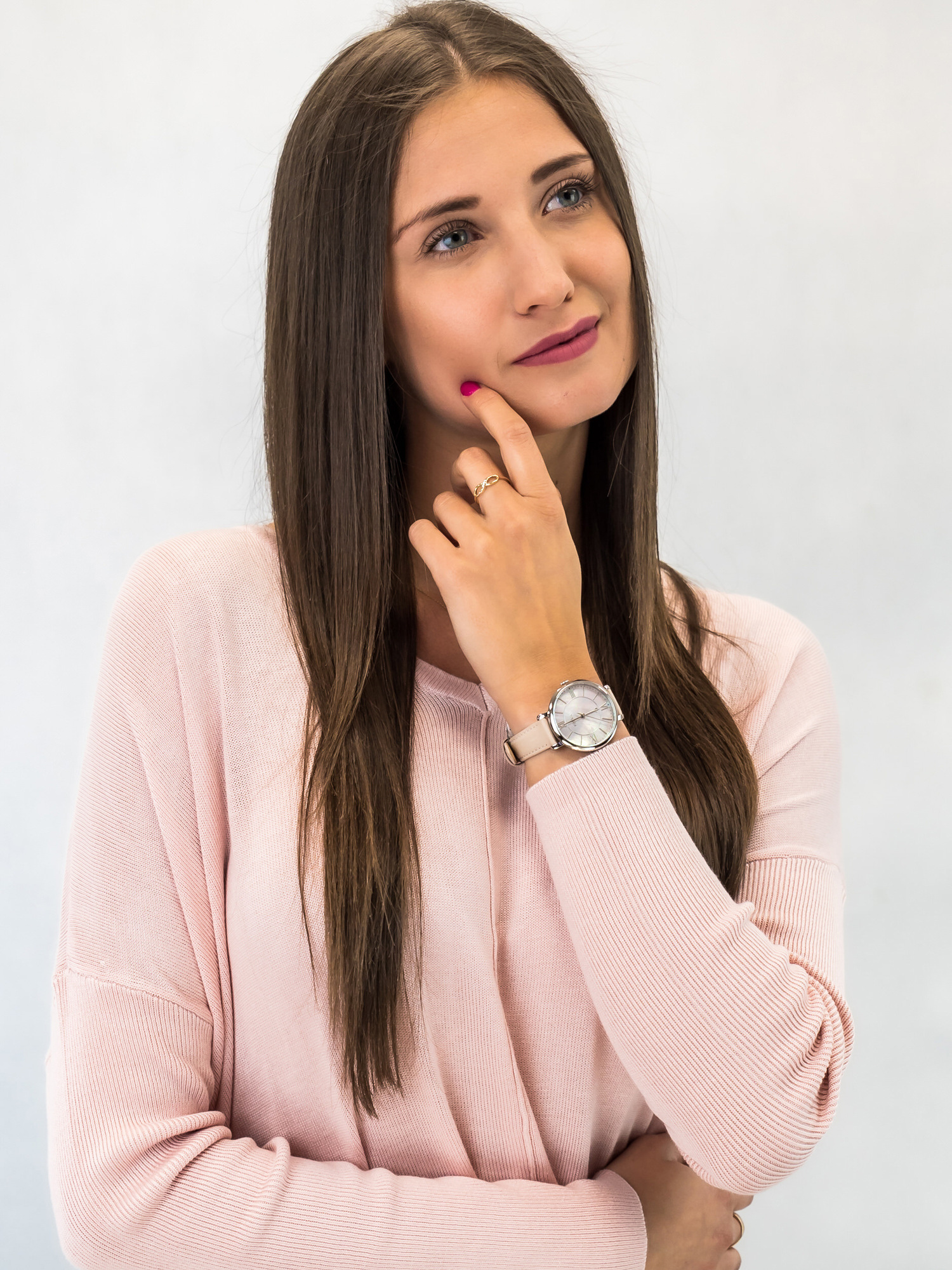 Fossil ES4151 damski zegarek Jacqueline pasek