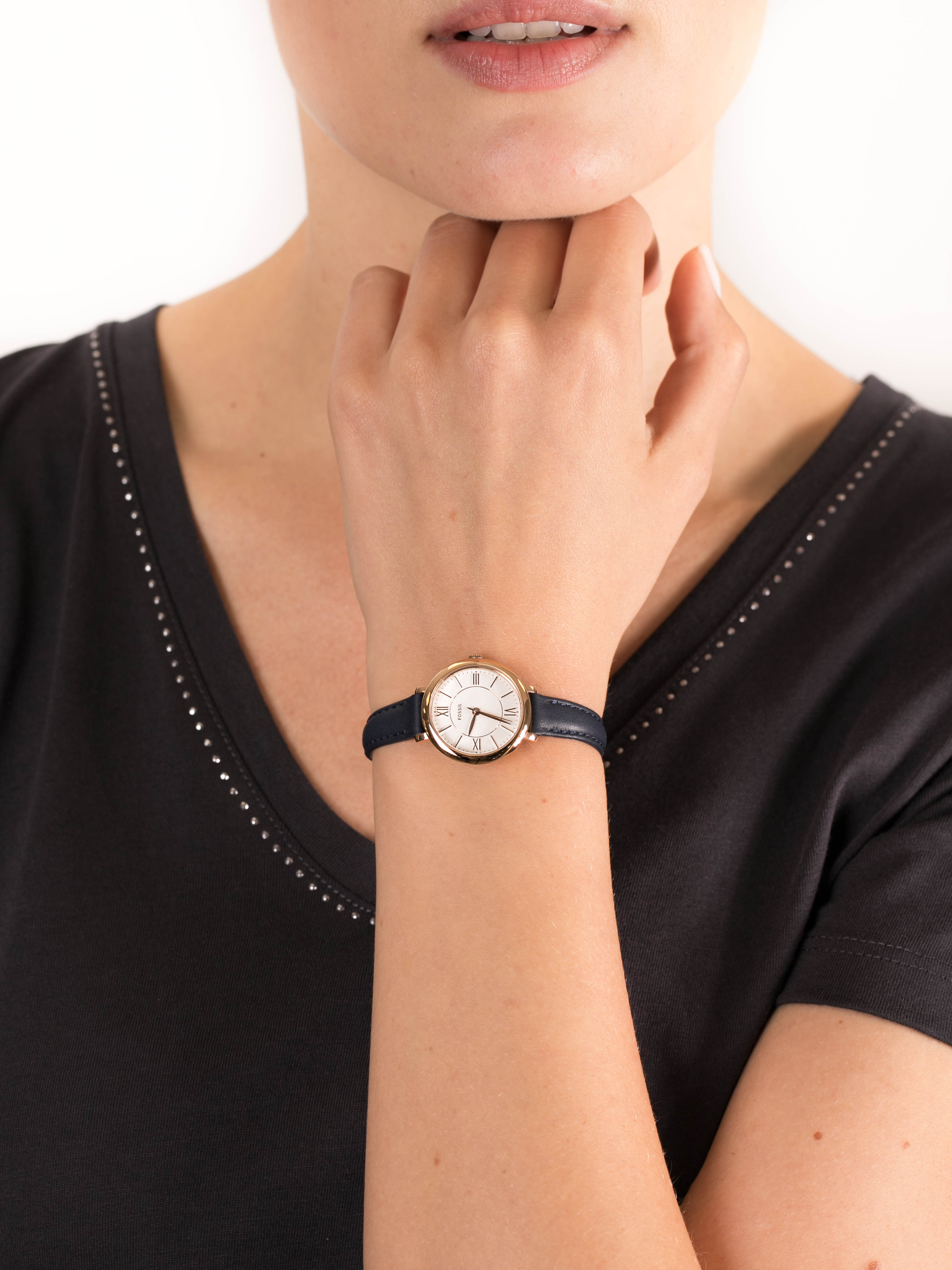 Fossil ES4410 damski zegarek Jacqueline pasek - miniatura 3