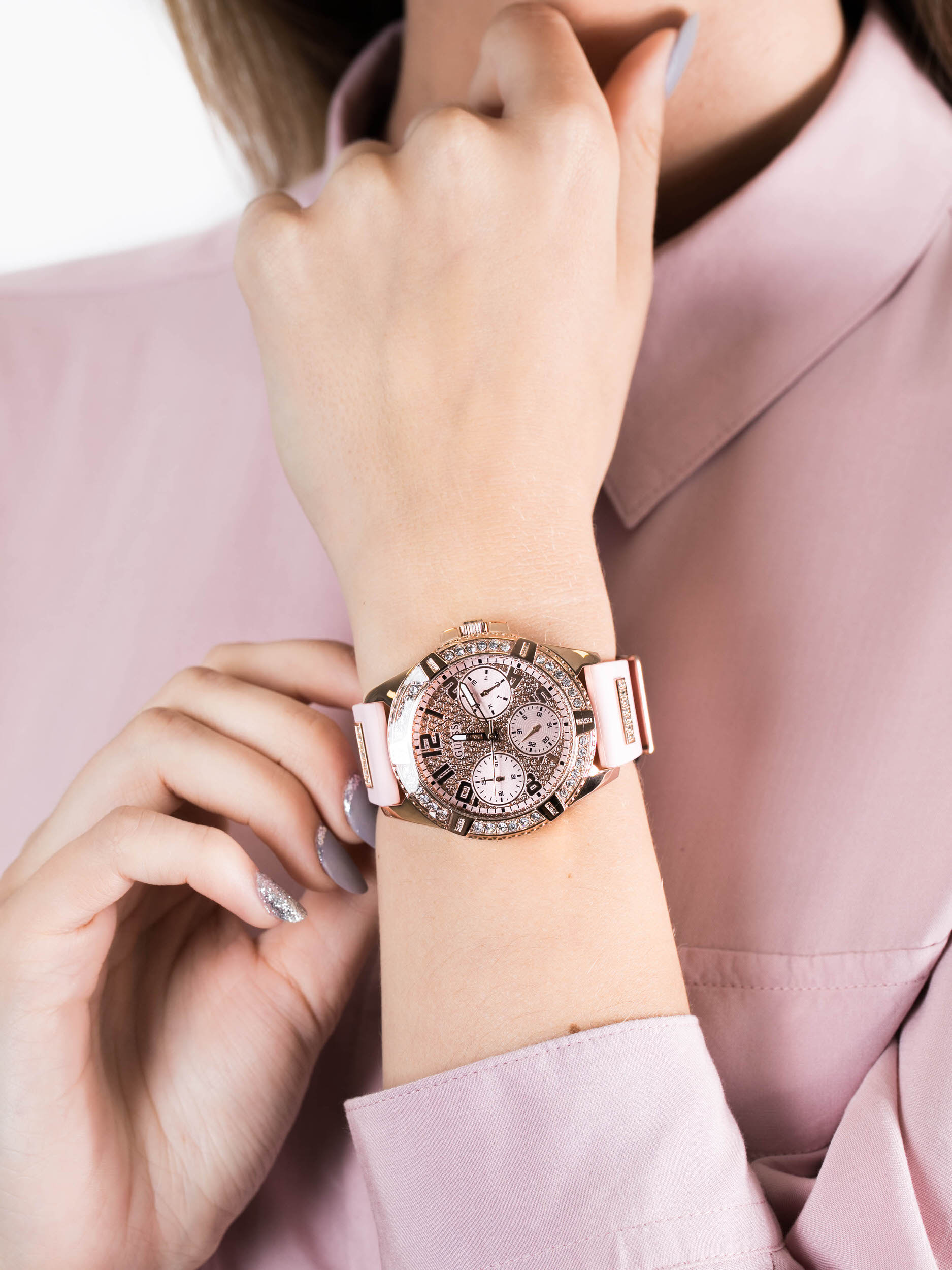 Guess W1160L5 damski zegarek Pasek pasek