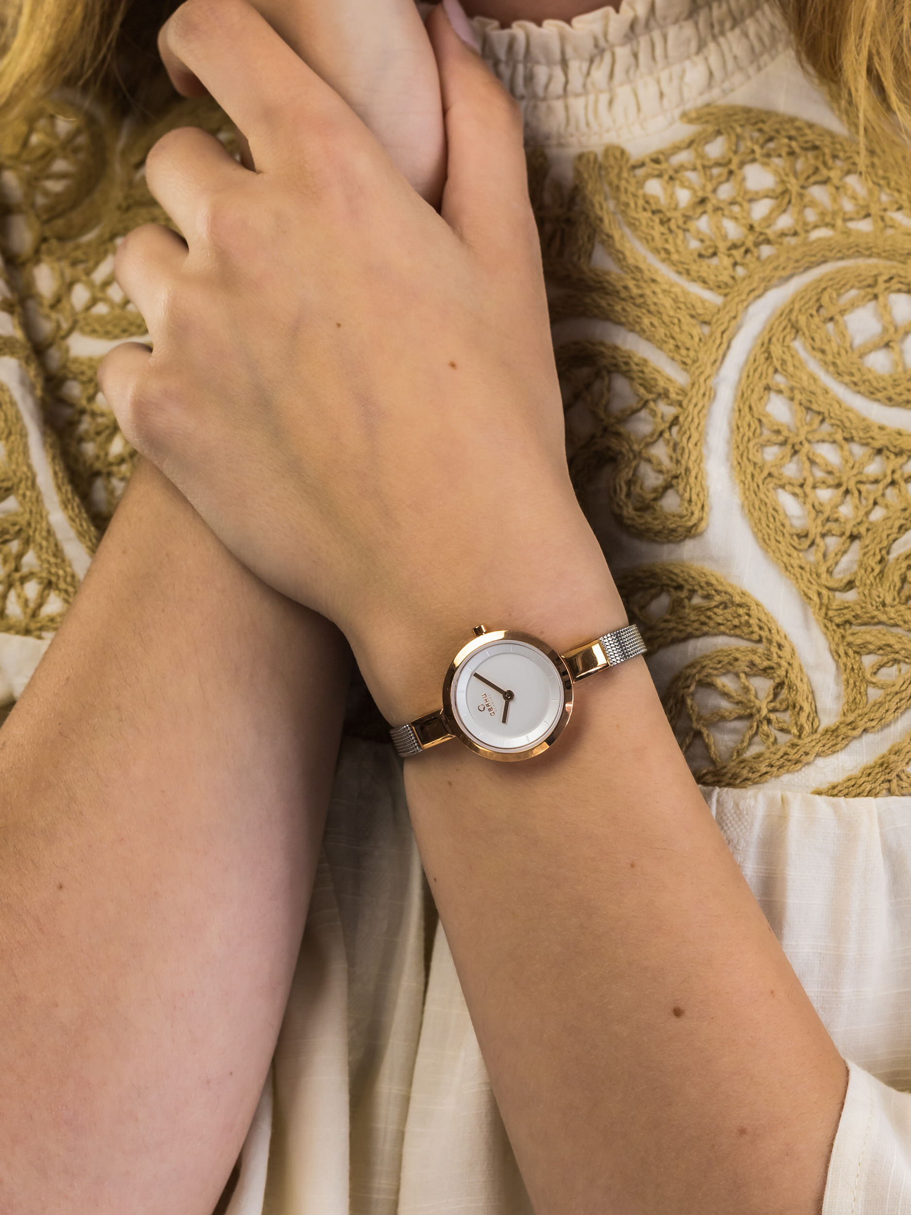 Obaku Denmark V129LVIMC damski zegarek Slim bransoleta - miniatura 3