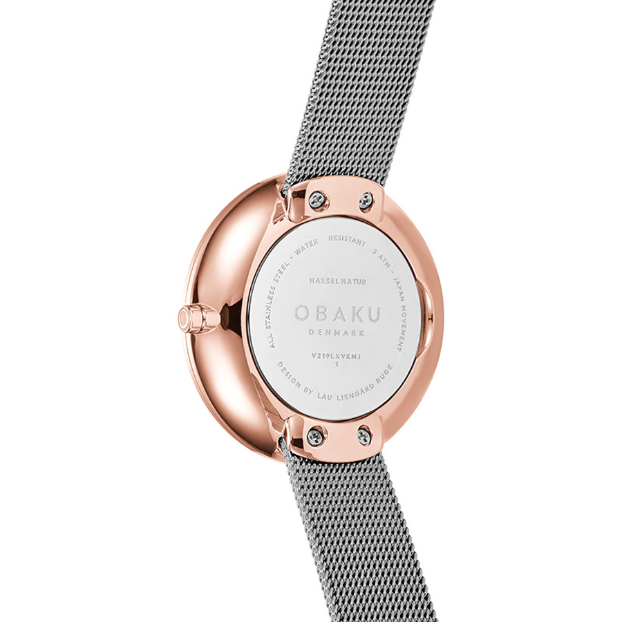 Obaku Denmark V219LXVKMJ damski zegarek Slim bransoleta - miniatura 3