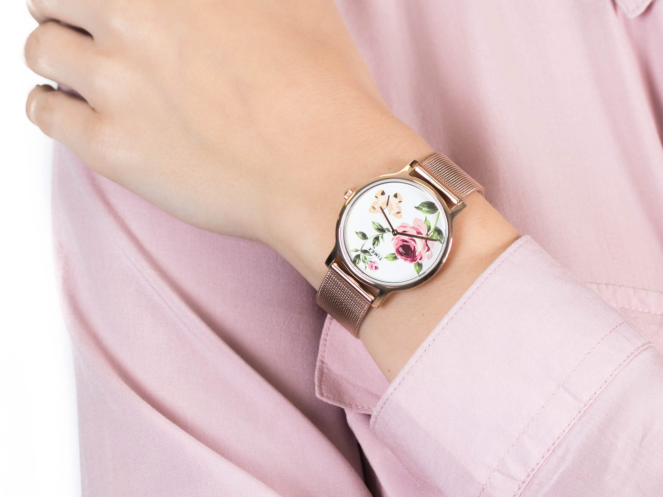 Timex TW2U19000 Full Bloom zegarek klasyczny Full Bloom