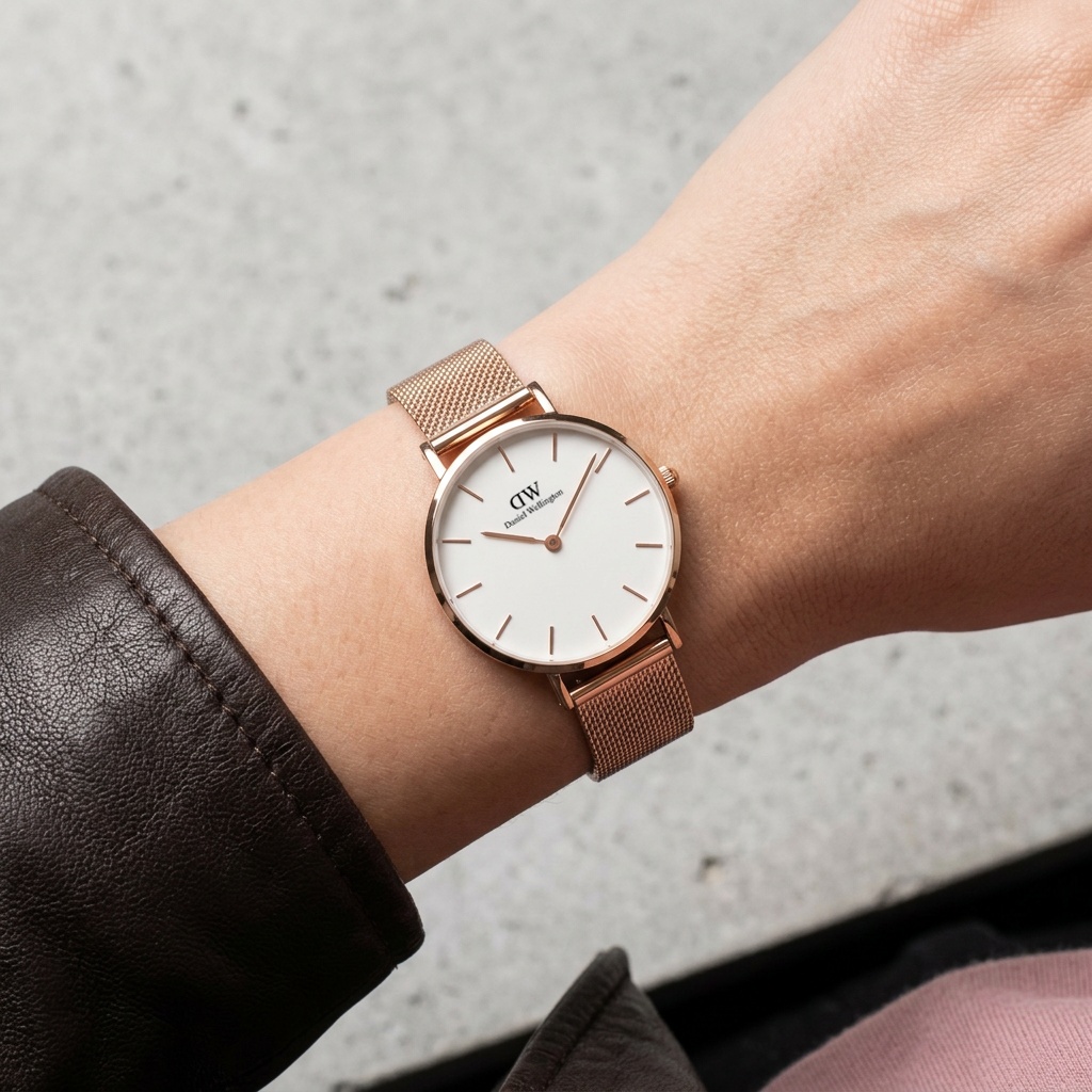 Daniel Wellington DW00100163 damski zegarek Petite bransoleta