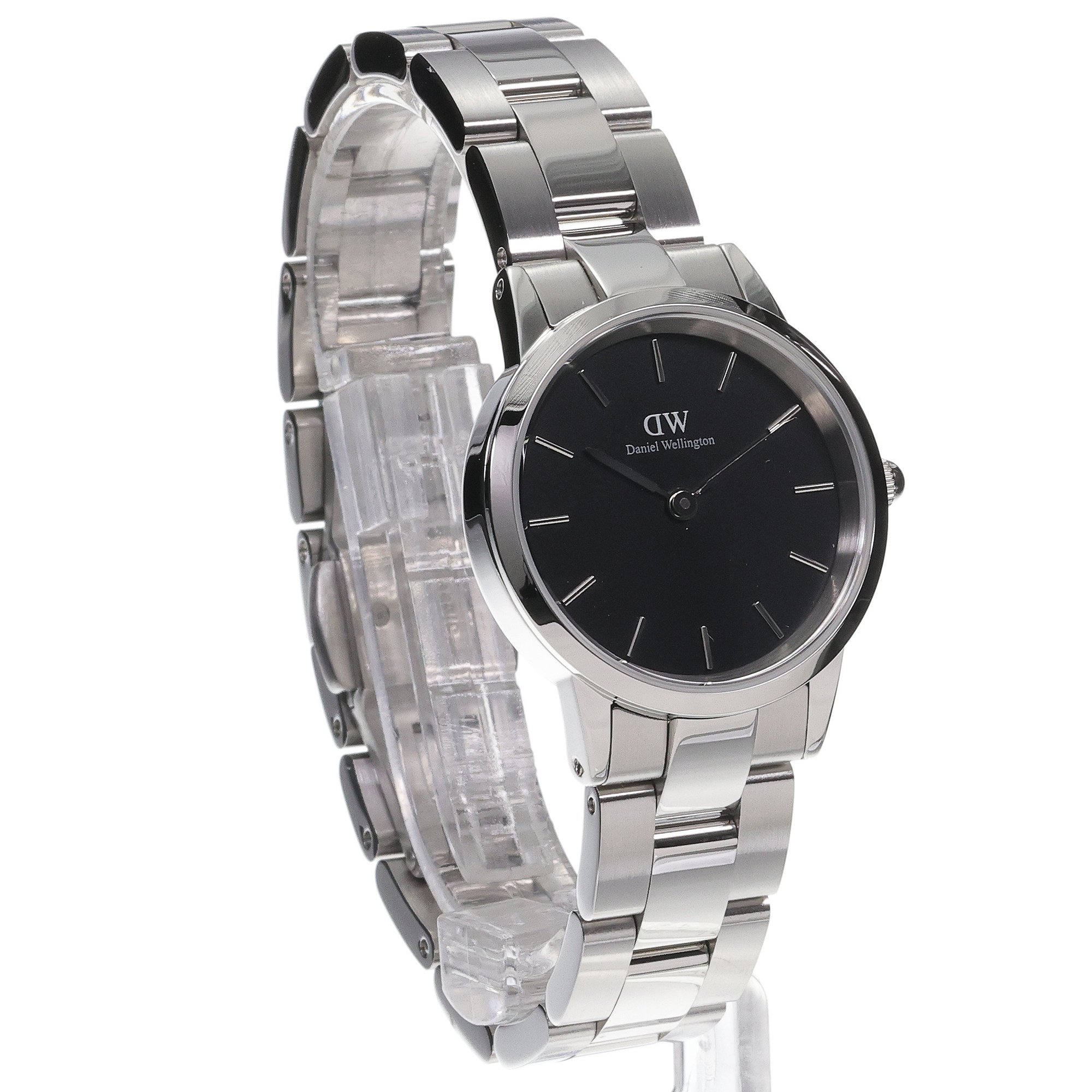 Daniel Wellington DW00100208 Iconic Link Silver 28mm Iconic klasyczny zegarek srebrny - miniatura 3