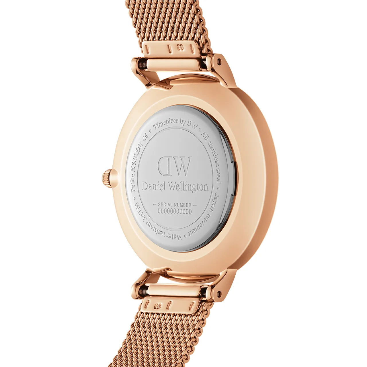 Daniel Wellington DW00100219 Melrose Petite klasyczny zegarek różowe złoto
