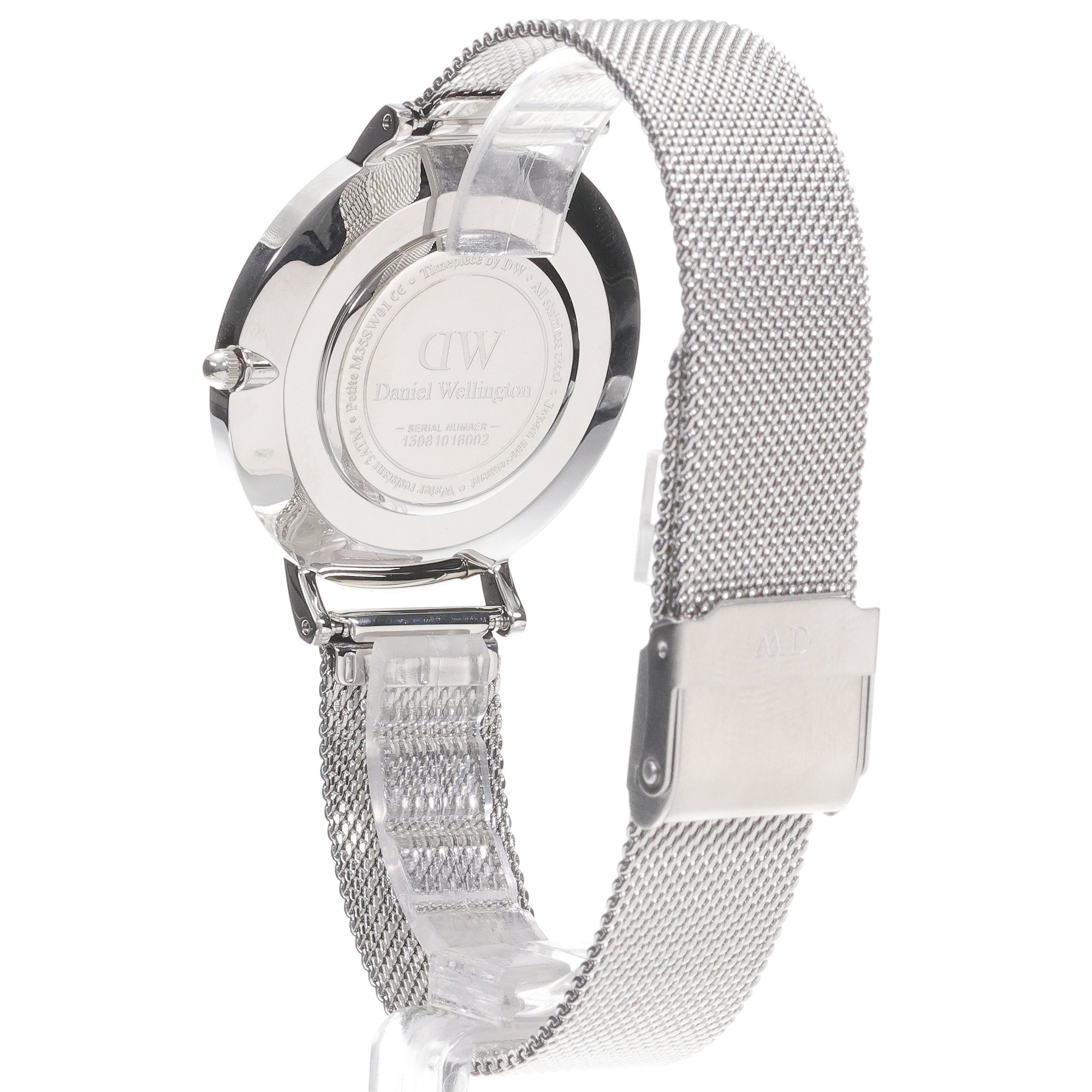 Daniel Wellington DW00100306 Petite Petite Sterling White 36mm zegarek damski klasyczny mineralne