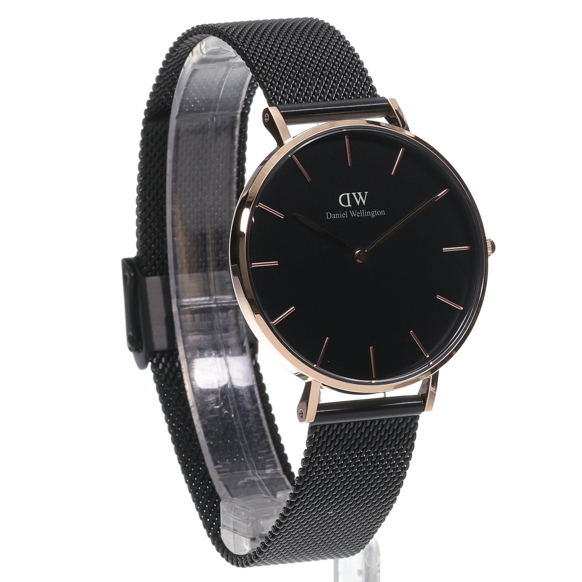 Daniel Wellington DW00100307 Petite Petite Ashfield Rose Gold 36mm zegarek damski klasyczny mineralne - miniatura 3