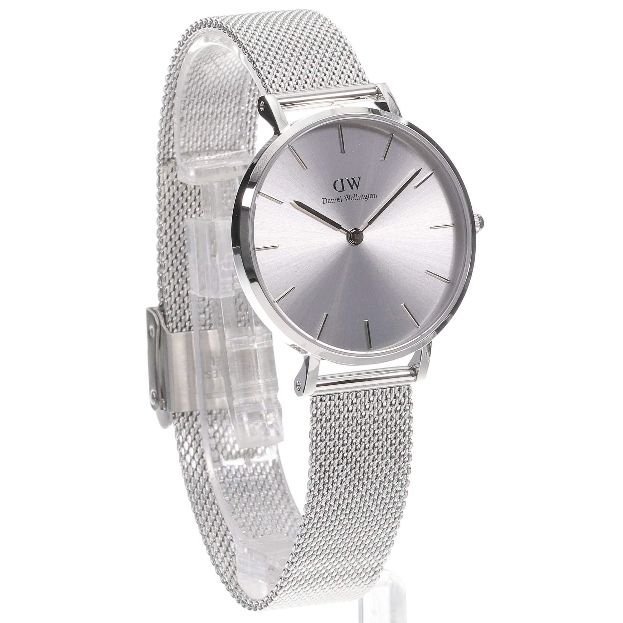 Daniel Wellington DW00100468 zegarek srebrny klasyczny Petite bransoleta