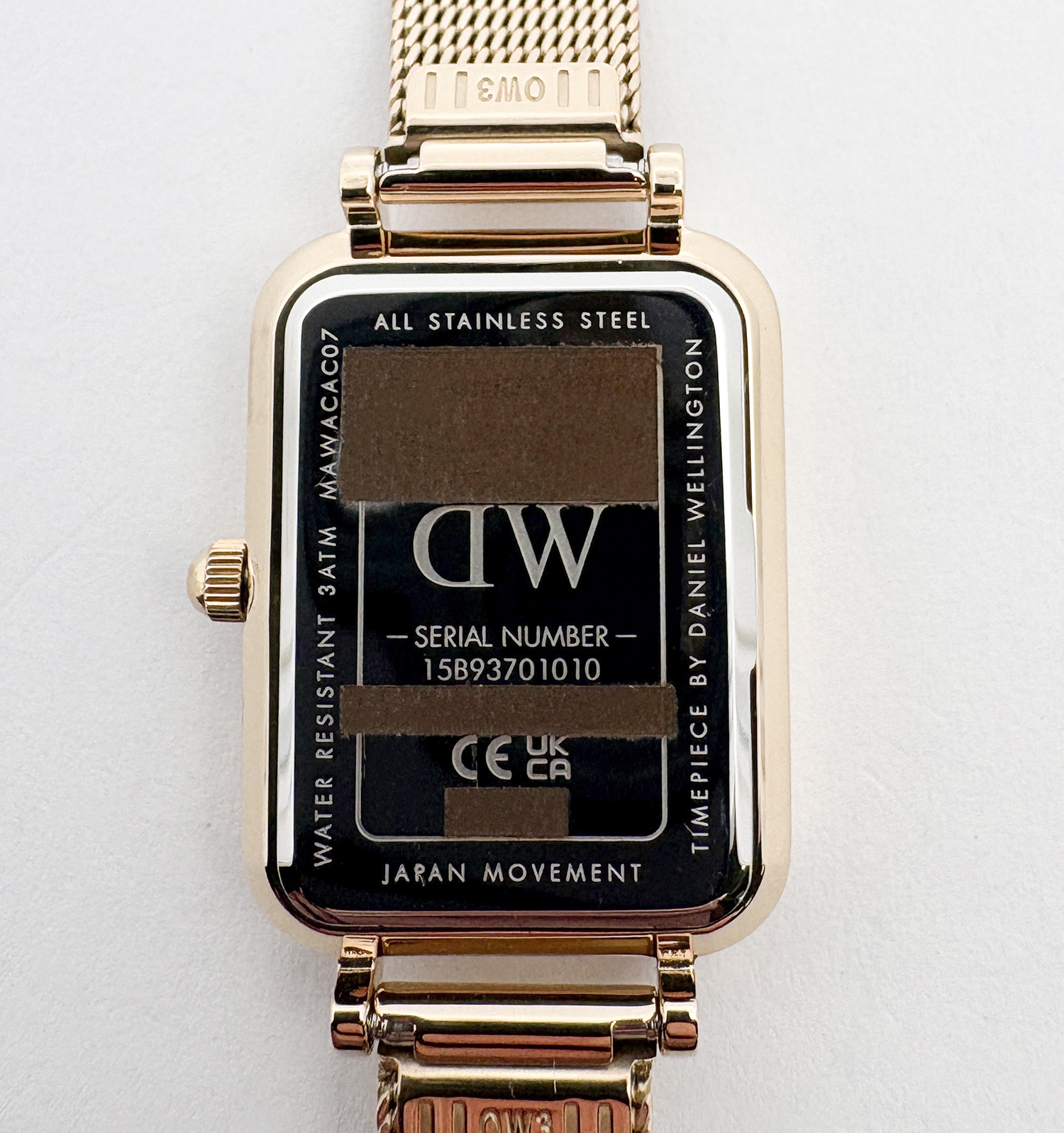 Daniel Wellington DW00100485-POWYSTAWOWY zegarek damski Quadro - miniatura 2