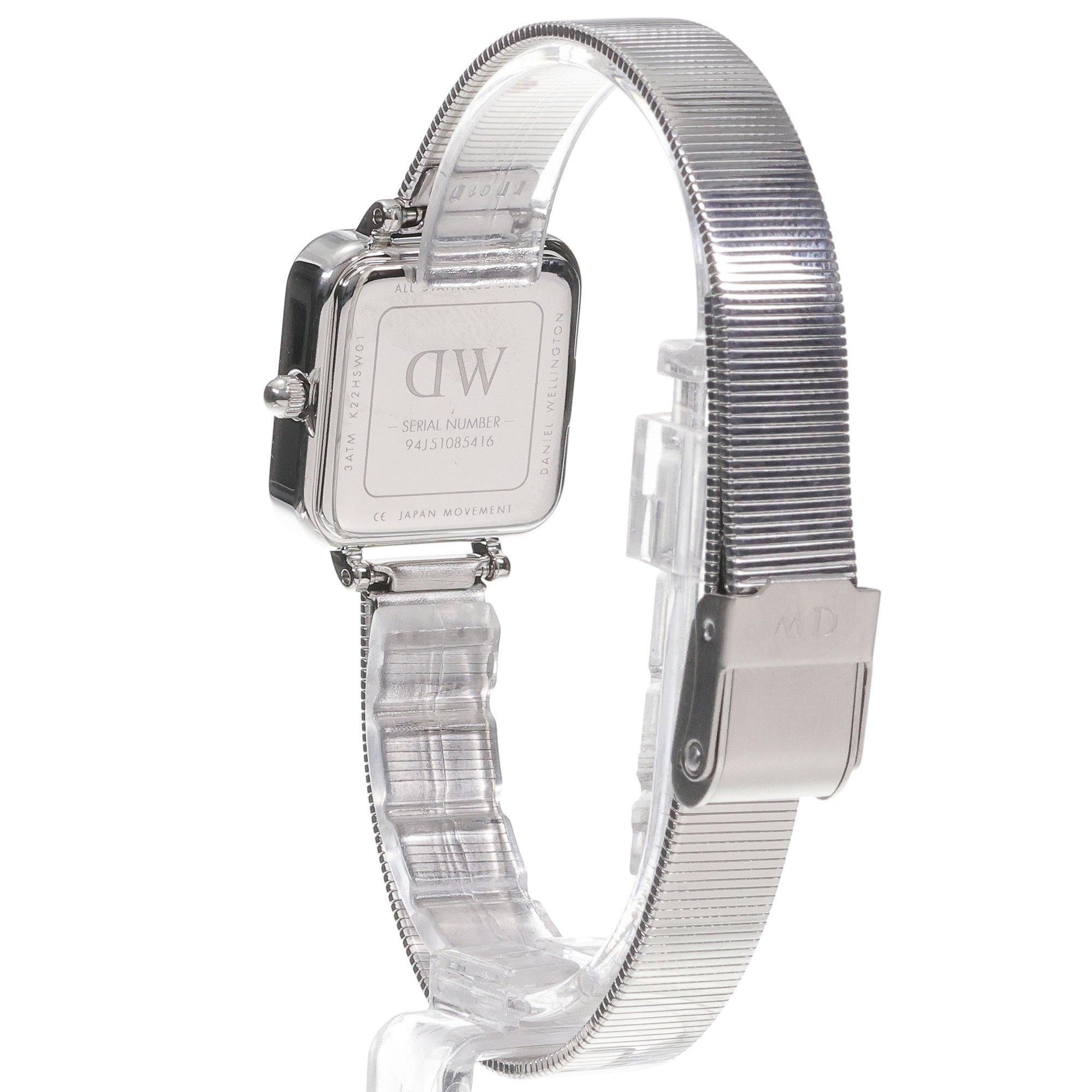 Daniel Wellington DW00100521 Quadro Quadro Studio 22mm zegarek damski klasyczny mineralne - miniatura 4