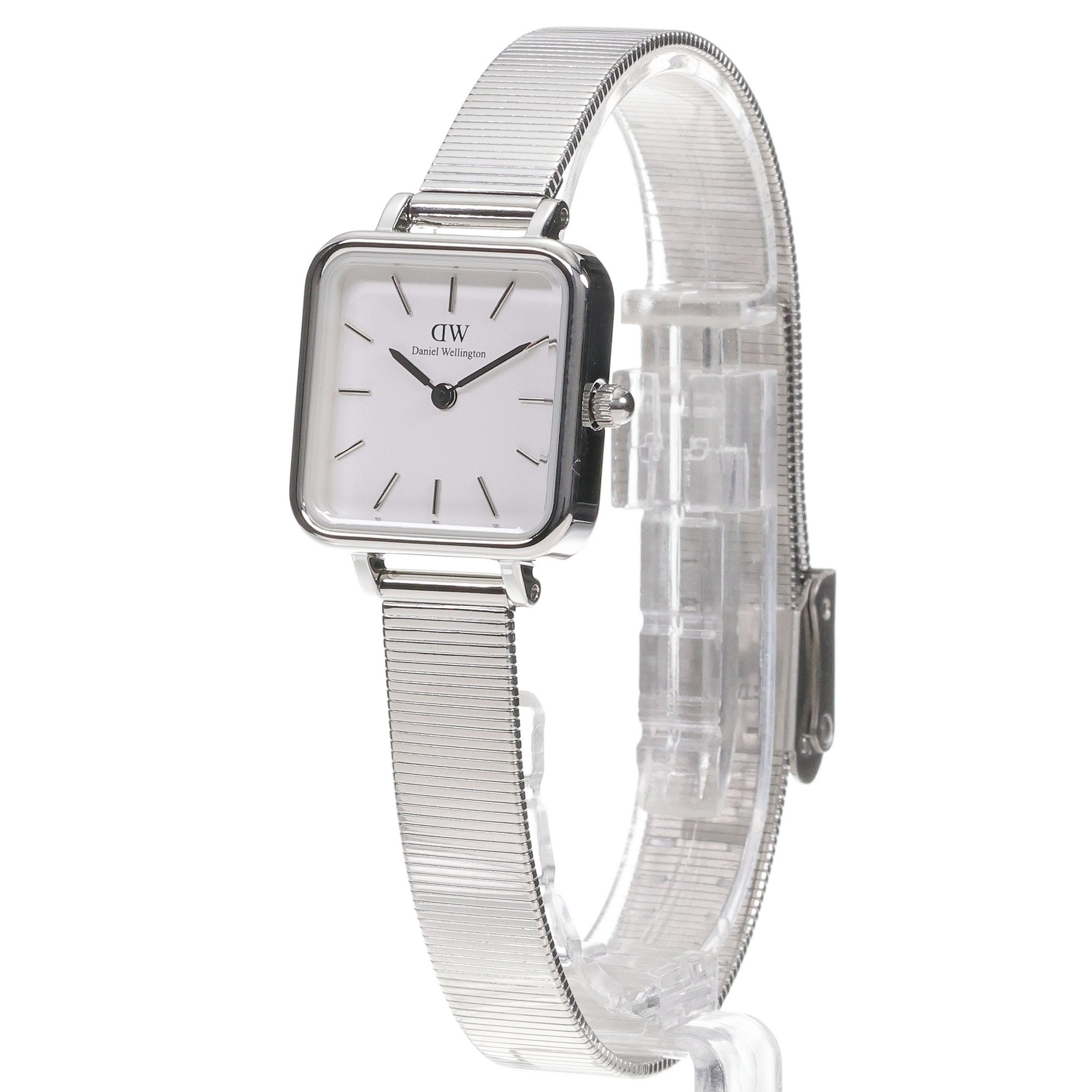 Daniel Wellington DW00100521 Quadro Studio 22mm Quadro klasyczny zegarek srebrny - miniatura 2