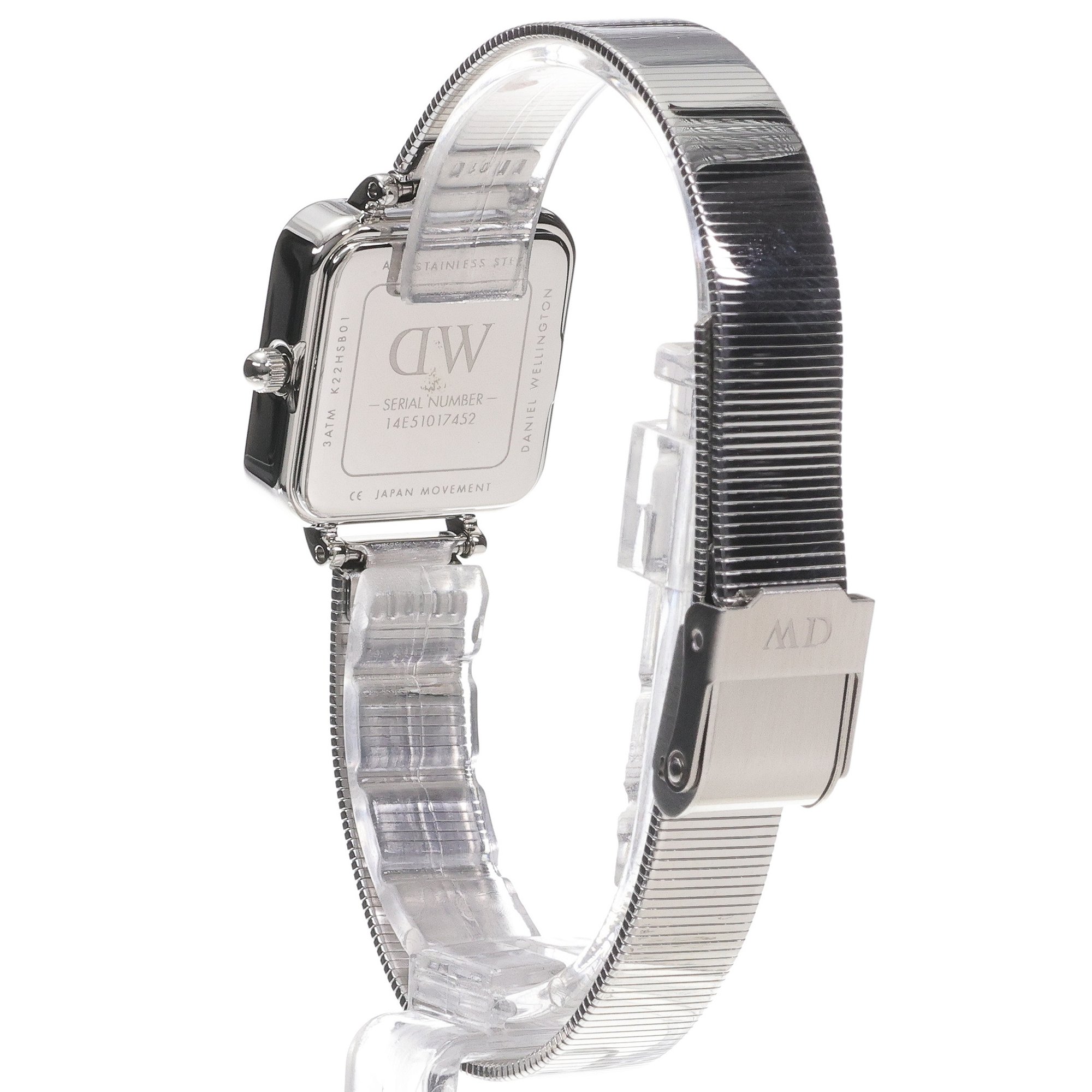 Daniel Wellington DW00100522 Quadro Quadro Studio 22mm zegarek damski klasyczny mineralne - miniatura 4