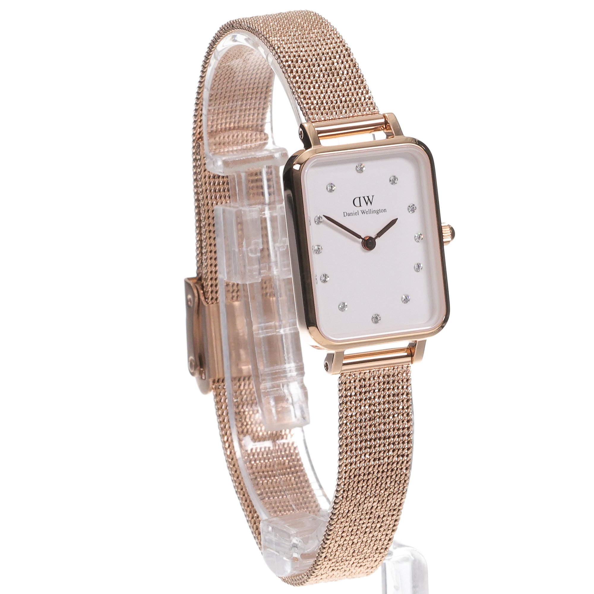 Daniel Wellington DW00100527 zegarek różowe złoto elegancki Petite bransoleta - miniatura 3