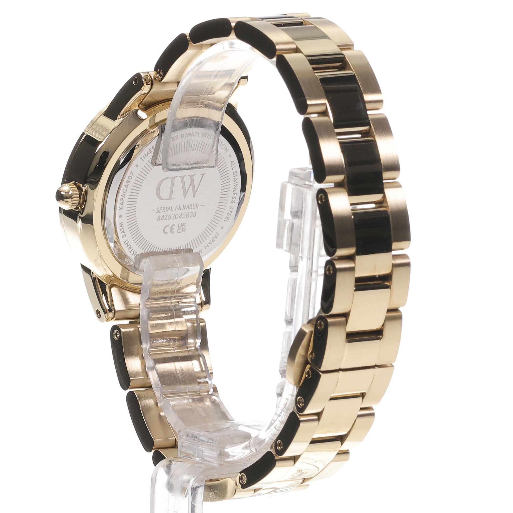 Daniel Wellington DW00100565 Iconic Link Gold 32mm Iconic klasyczny zegarek złoty - miniatura 4