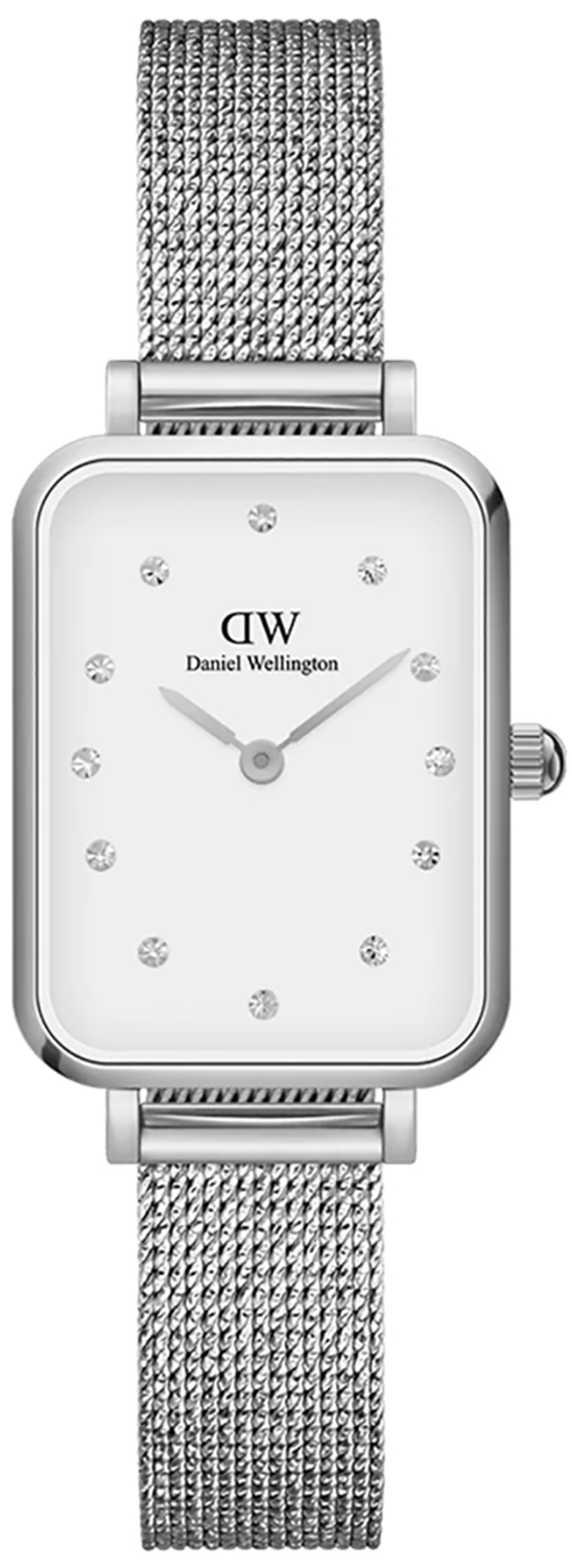 Daniel Wellington Quadro Lumine Pressed Sterling Silver 20mm DW00100597