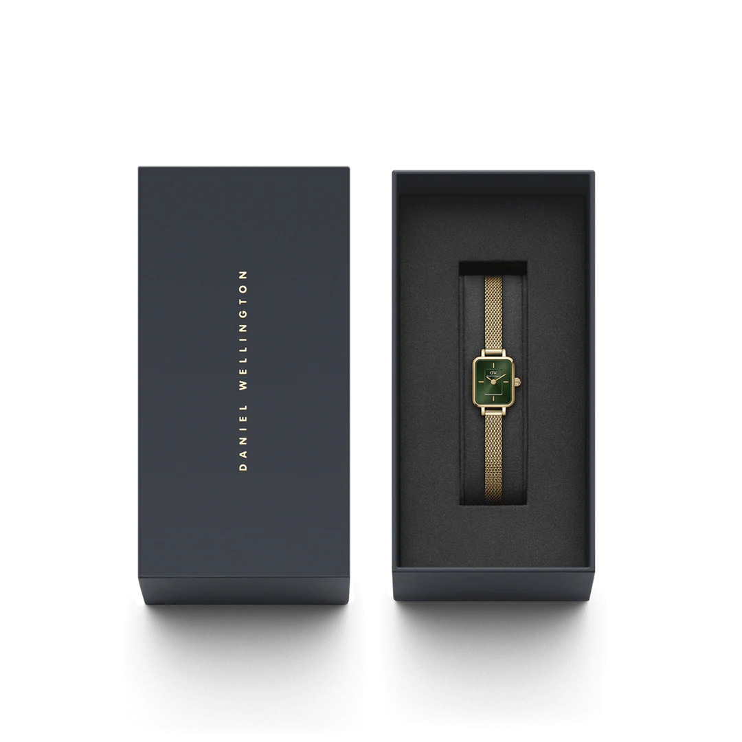 Daniel Wellington DW00100653 zegarek złoty klasyczny Quadro bransoleta - miniatura 8
