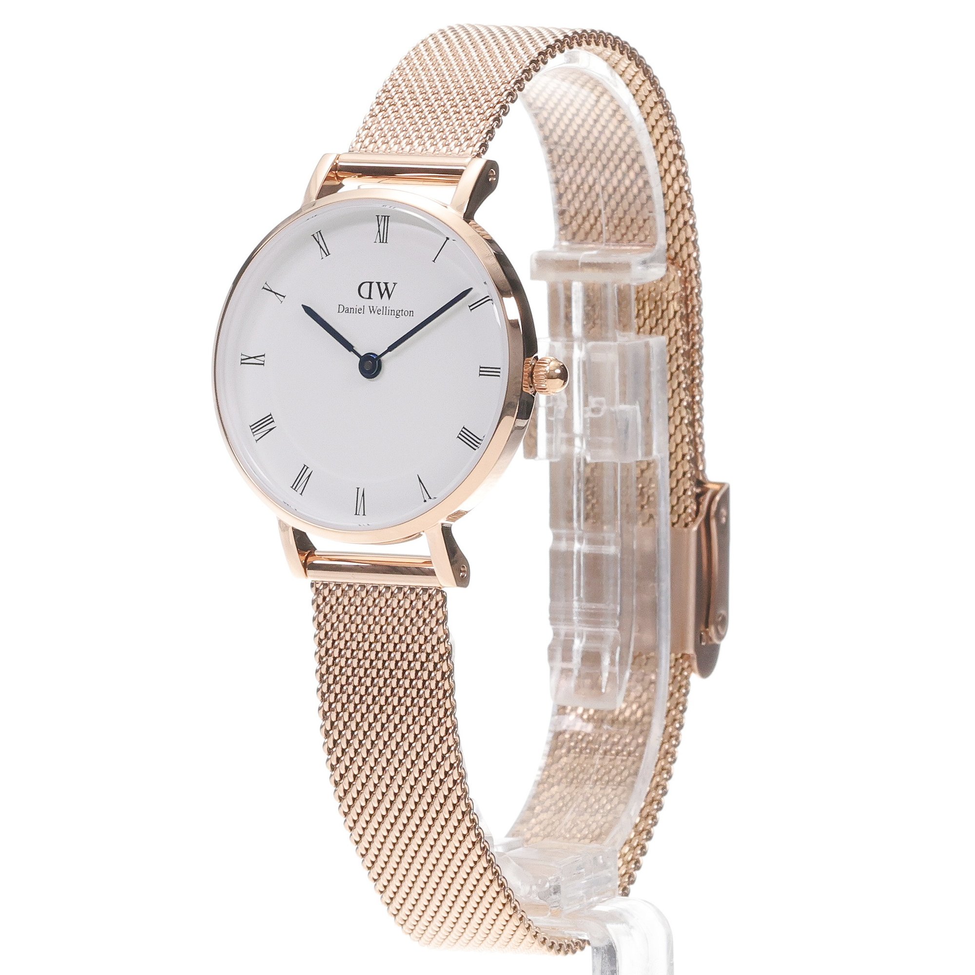 Daniel Wellington DW00100681 Petite Petite Roman Numerals Melrose 28mm zegarek damski klasyczny mineralne