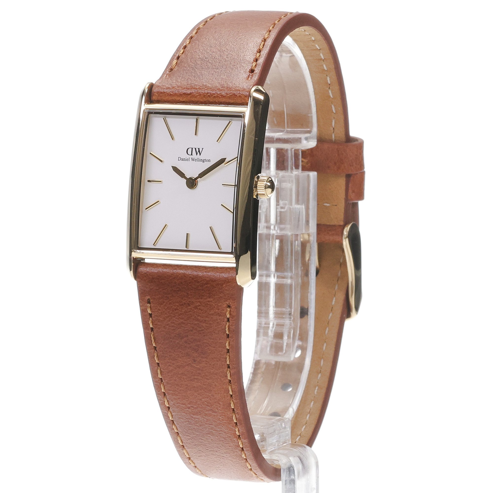 Daniel Wellington DW00100696 Bound Bound Durham Gold zegarek damski klasyczny mineralne