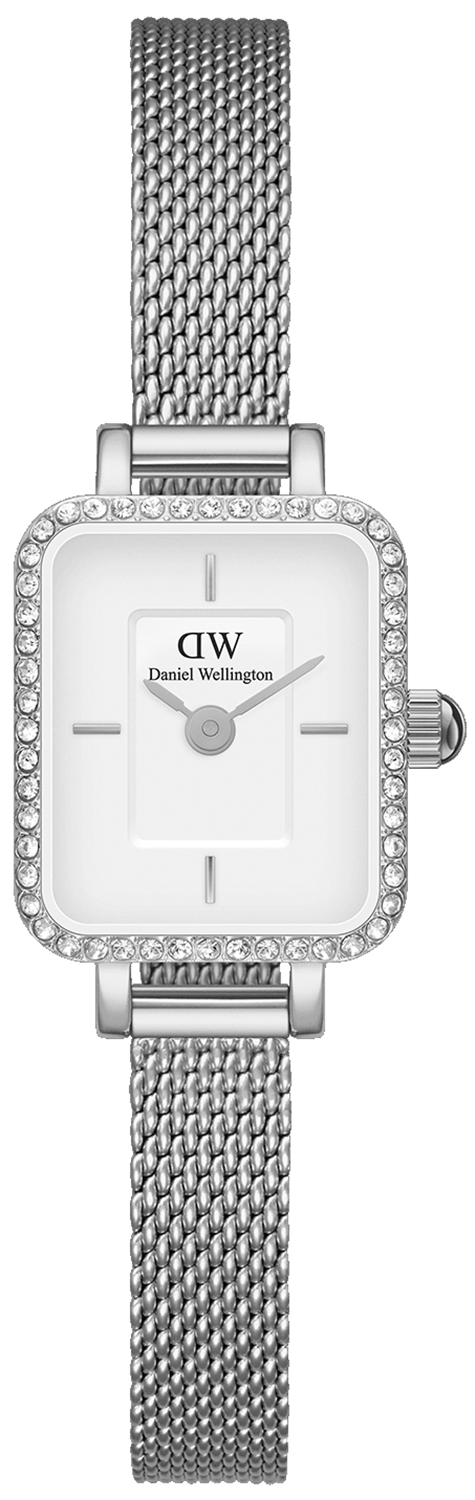 Daniel Wellington Quadro Mini Lumine Bezel Silver 15mm DW00100732