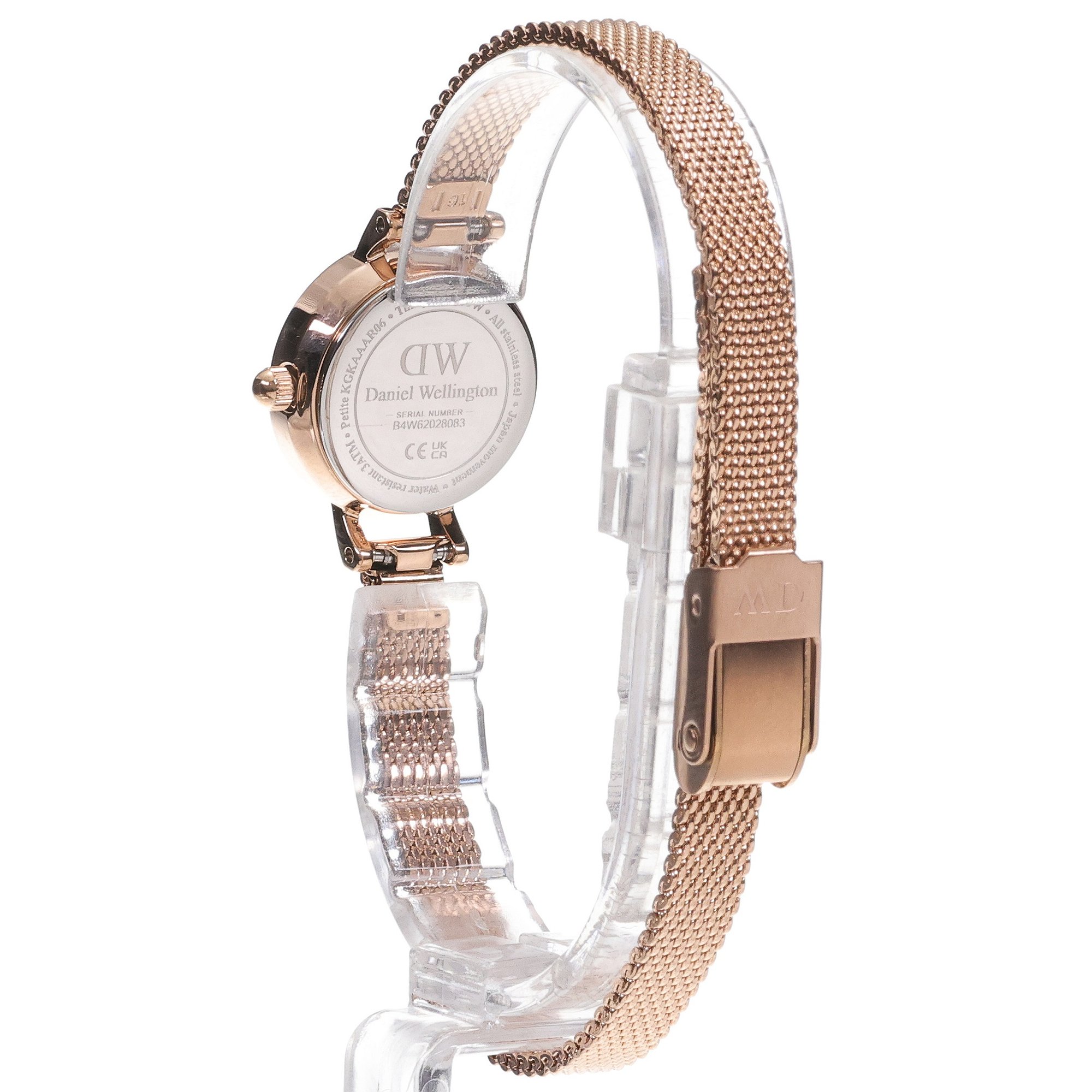 Daniel Wellington DW00100744 Petite Petite Mini Rose Gold Stainless Steel 19mm zegarek damski elegancki mineralne - miniatura 4