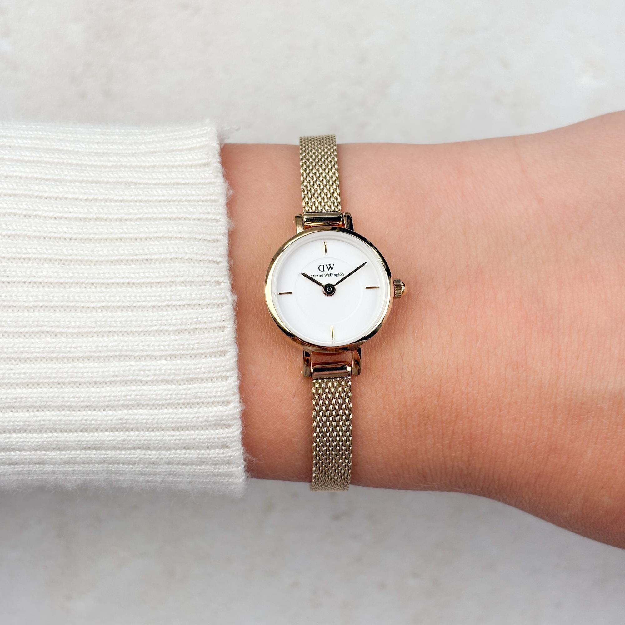Daniel Wellington DW00100745 zegarek damski elegancki Petite bransoleta