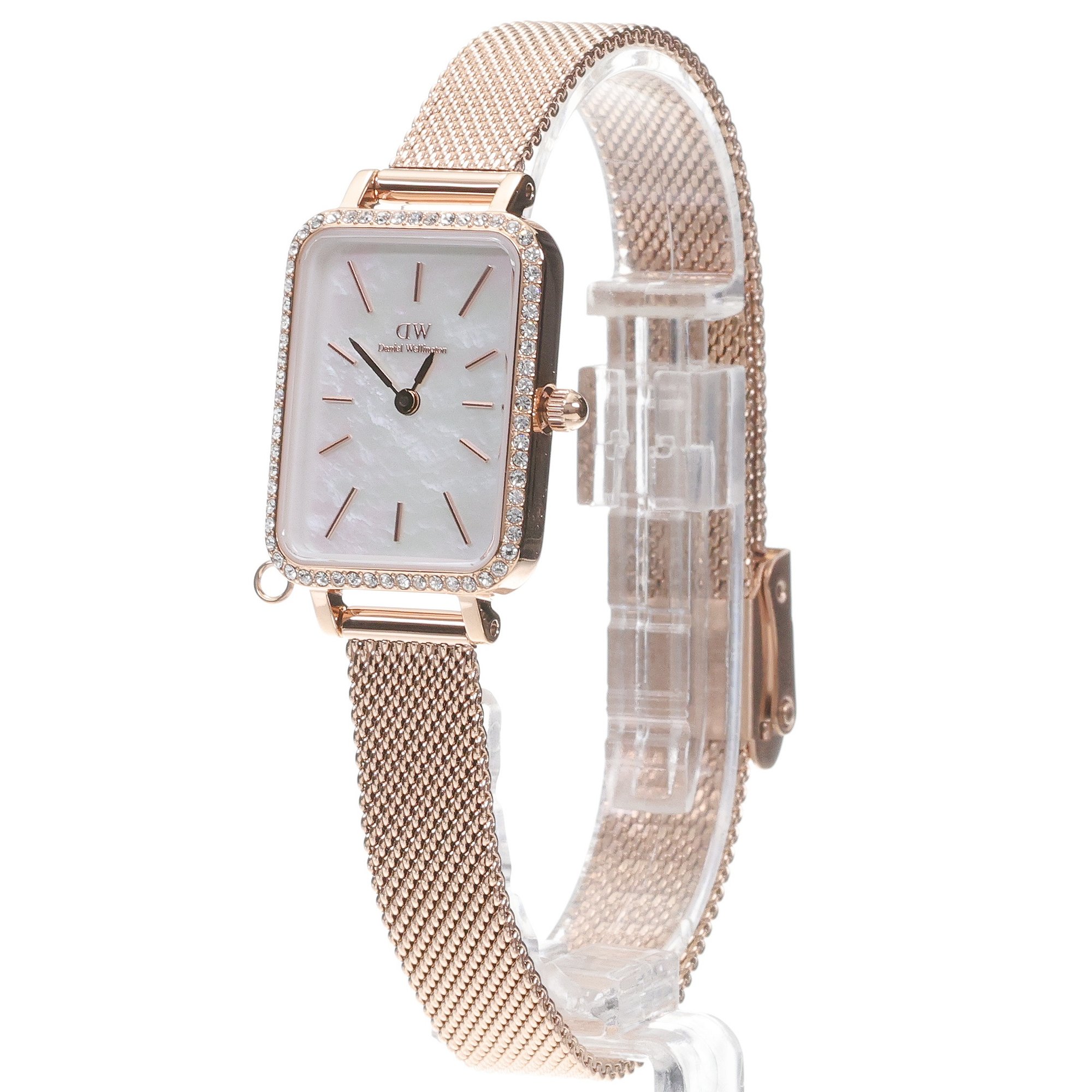 Daniel Wellington DW00100748 zegarek damski elegancki Quadro bransoleta - miniatura 2
