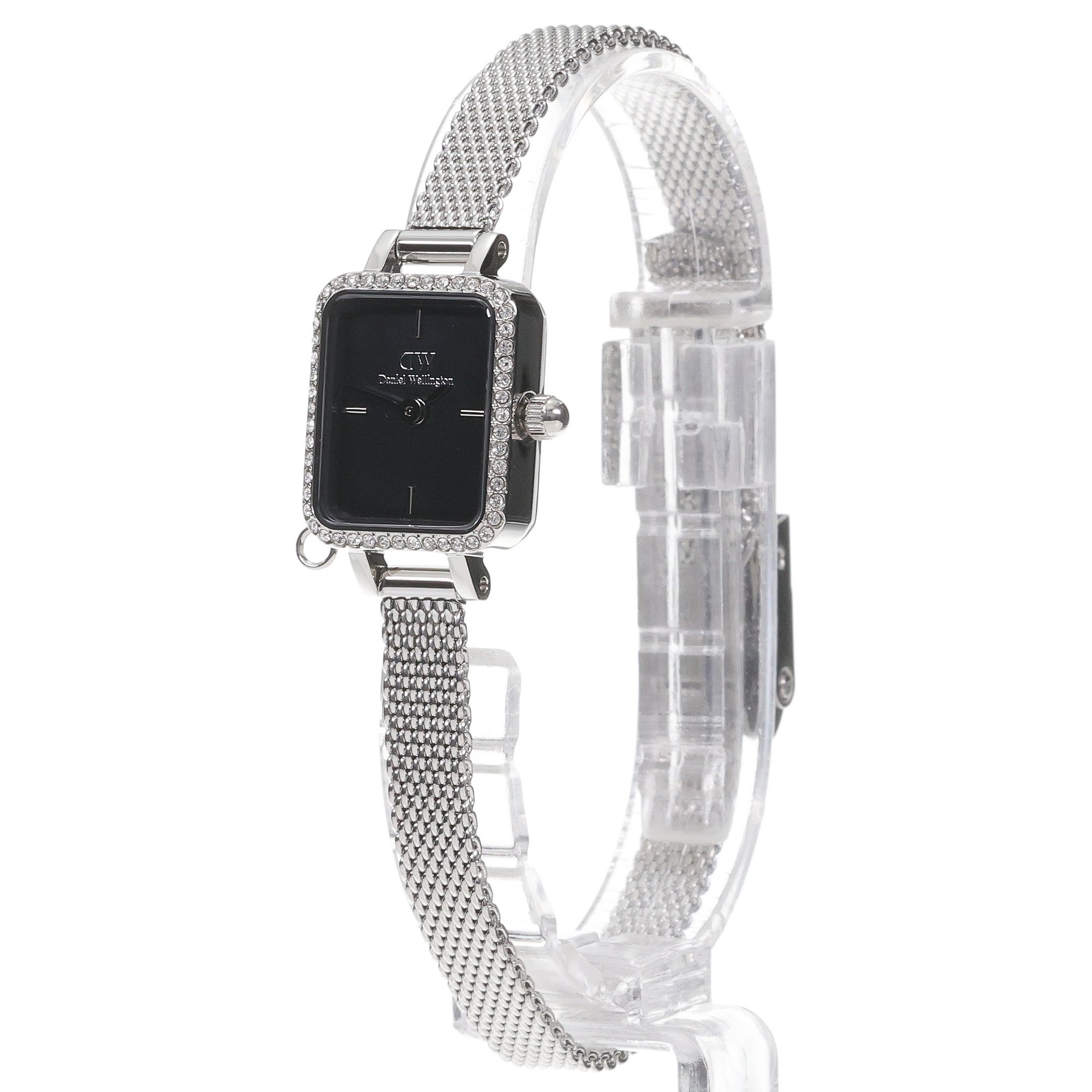 Daniel Wellington DW00100750 zegarek damski biżuteryjny Quadro bransoleta - miniatura 2