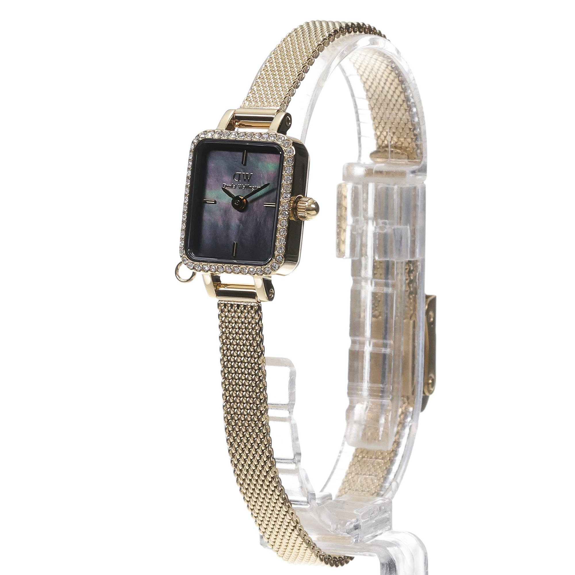 Daniel Wellington DW00100752 zegarek damski biżuteryjny Quadro bransoleta - miniatura 2