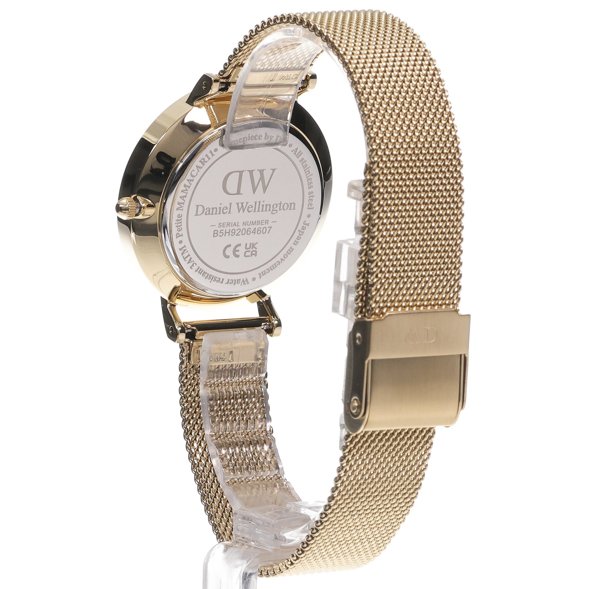 Daniel Wellington DW00100771 Petite Petite Lune Gold Stainless Steel 32mm zegarek damski elegancki mineralne - miniatura 4