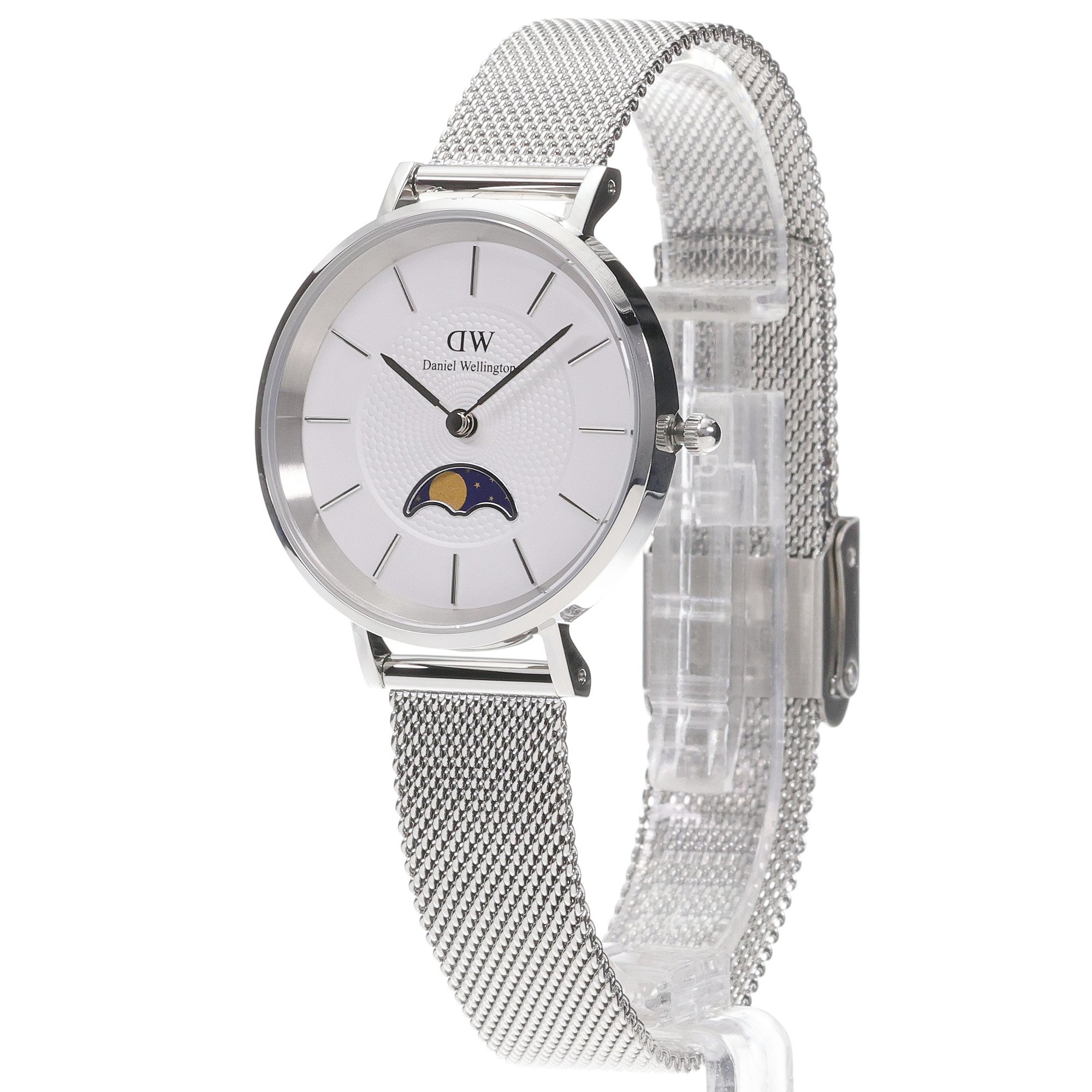 Daniel Wellington DW00100772 Petite Lune Stainless Steel 32mm Petite elegancki zegarek srebrny - miniatura 2