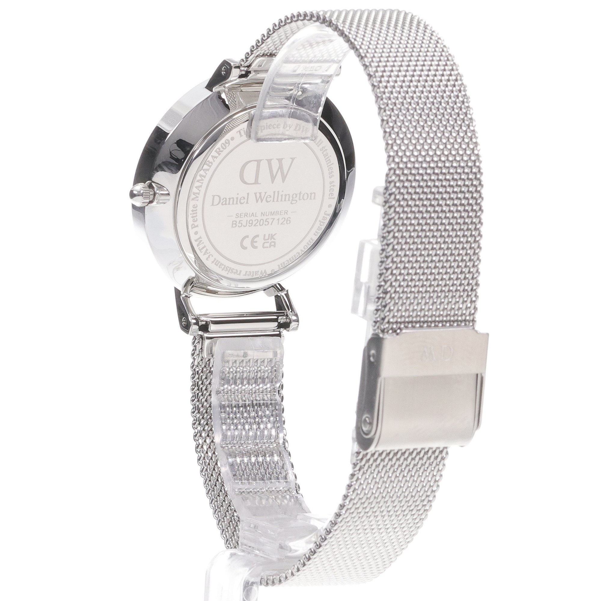 Daniel Wellington DW00100772 Petite Petite Lune Stainless Steel 32mm zegarek damski elegancki mineralne - miniatura 4