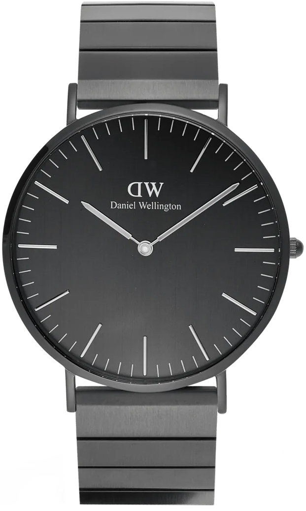 Daniel Wellington Classic Piano Black Stainless Steel 41mm DW00100778