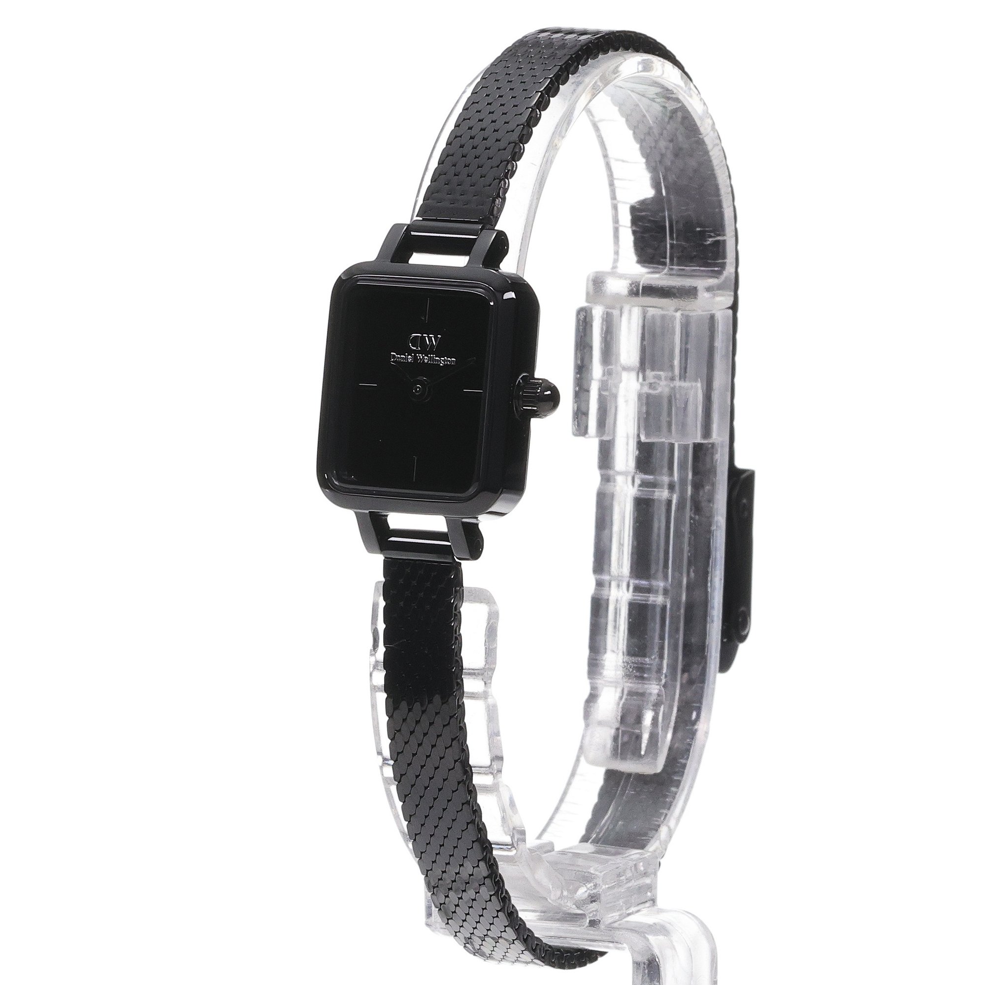 Daniel Wellington DW00100802 Quadro Mini Reflection Black Quadro klasyczny zegarek czarny - miniatura 2