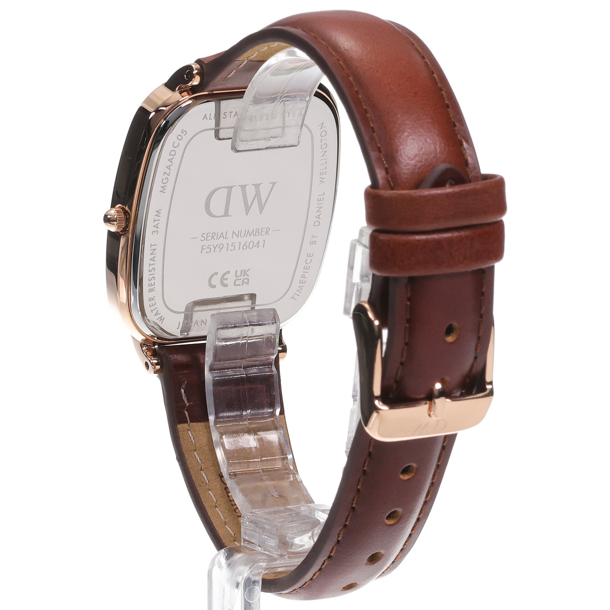 Daniel Wellington DW00100816 Classic Marlon St Mawes Linen zegarek klasyczny mineralne - miniatura 4