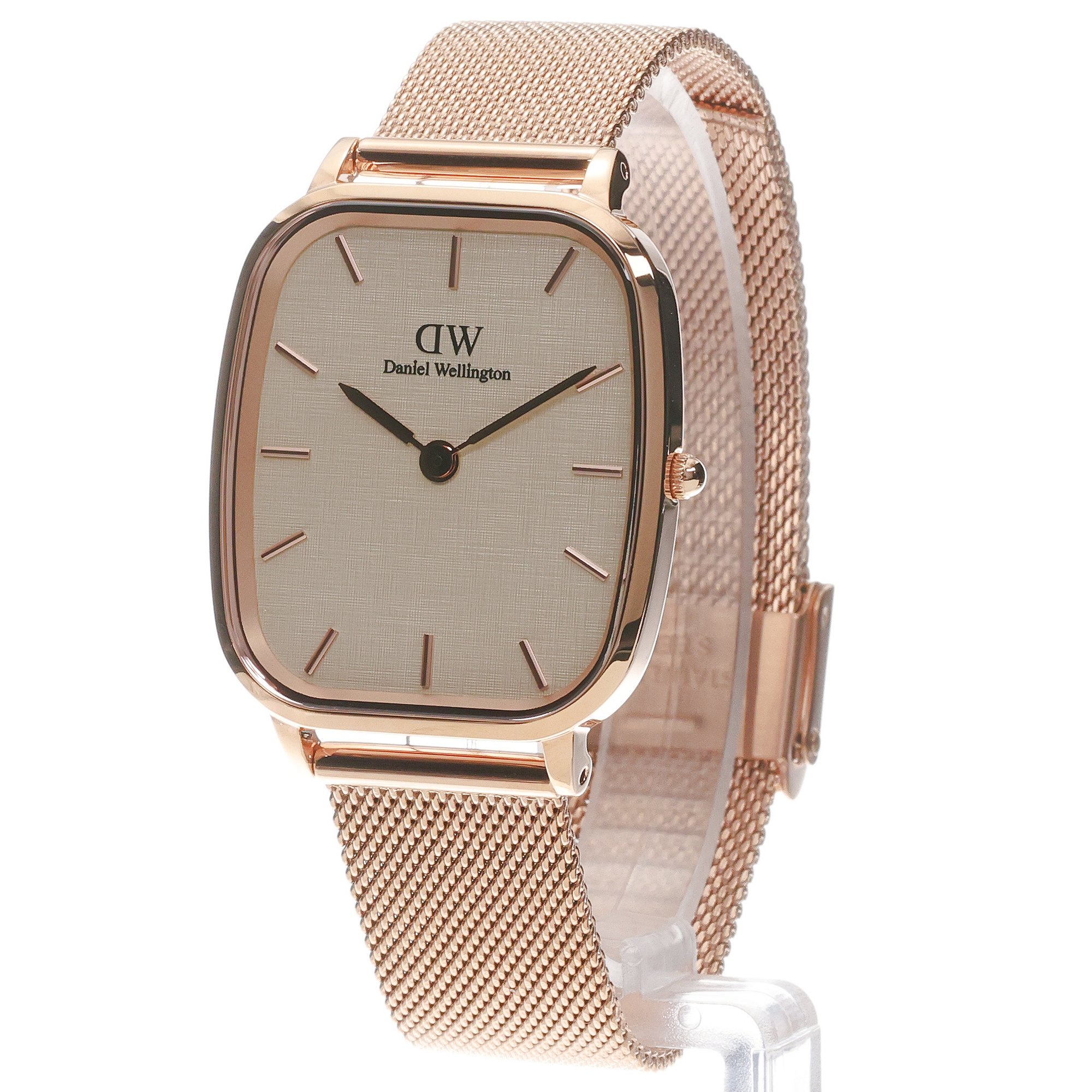 Daniel Wellington DW00100817 Classic Marlon Melrose Linen zegarek męski klasyczny mineralne - miniatura 2