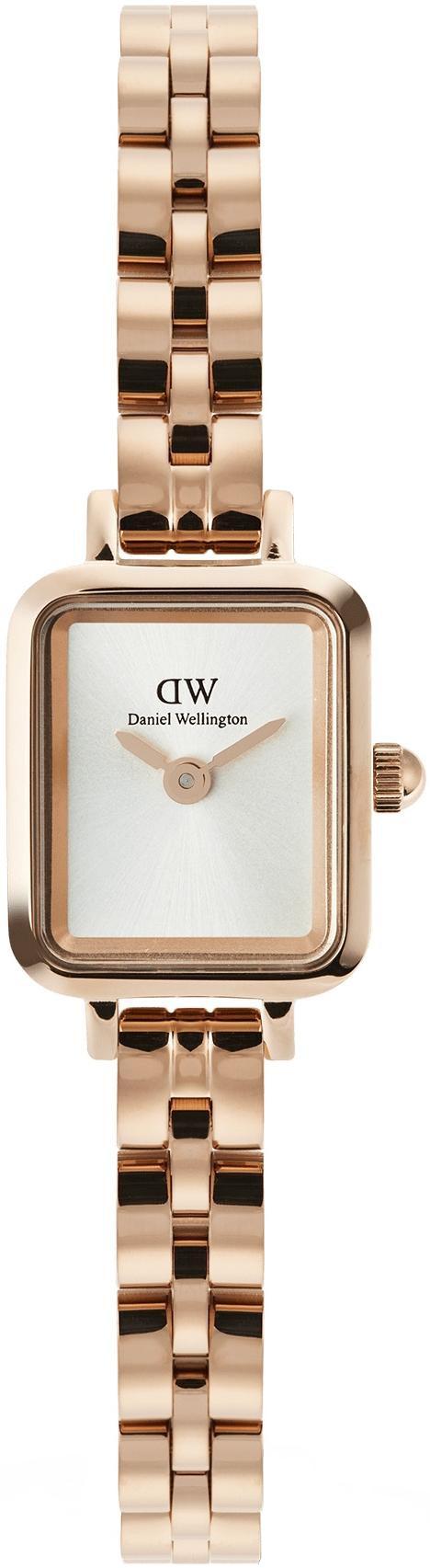 Daniel Wellington Quadro Mini Arch 3-link White Sunray Rose Gold DW00100847