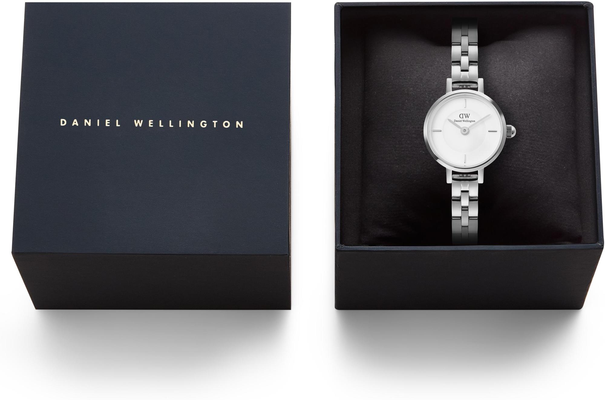 Daniel Wellington DW00100853 Petite Mini Arch 3-link White Silver zegarek klasyczny Daniel Wellington - miniatura 5
