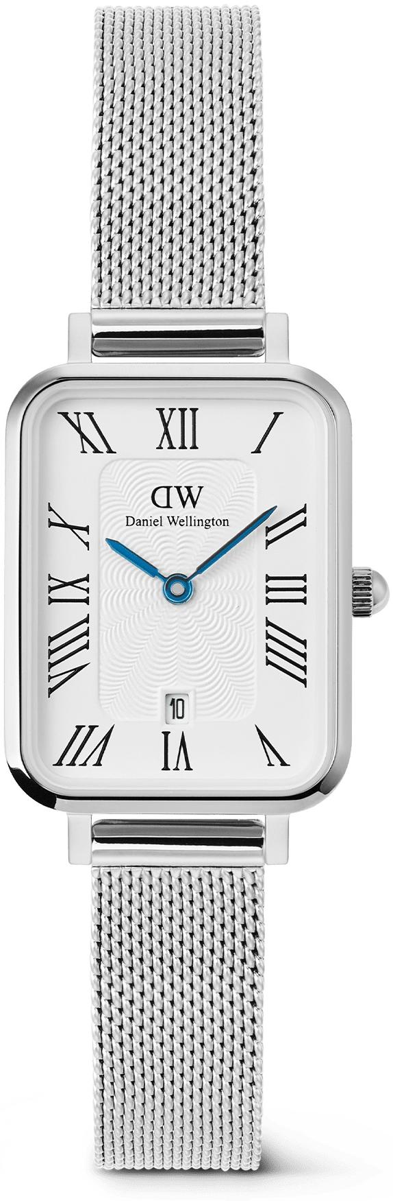 Quadro Sterling Roman Numerals Date Daniel Wellington DW00100863 