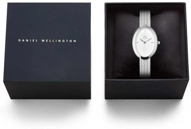 Daniel Wellington DW00100884 zegarek srebrny fashion-modowy Daniel Wellington bransoleta