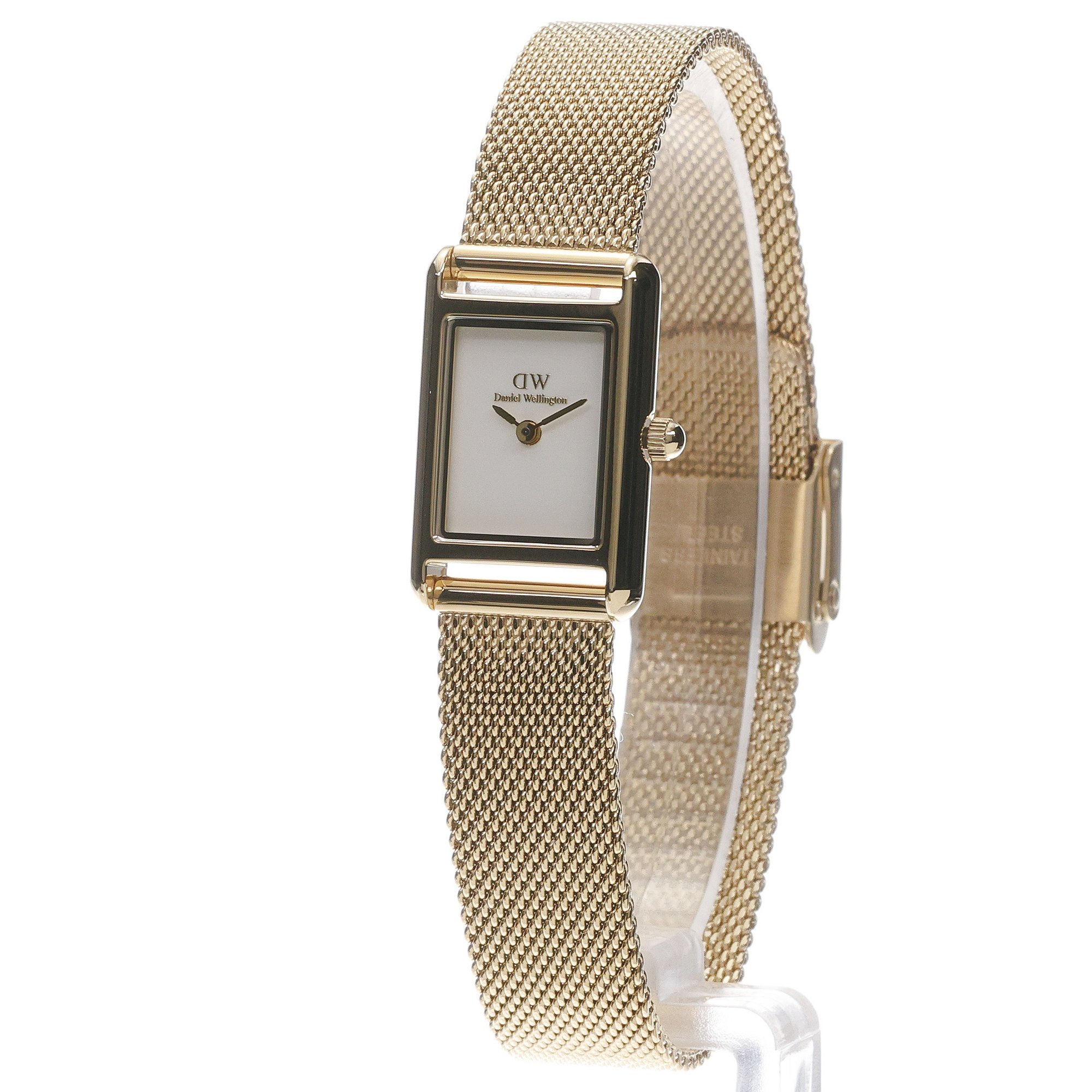 Daniel Wellington DW00100928 Damskie Bound Mini Evergold zegarek damski klasyczny mineralne - miniatura 2