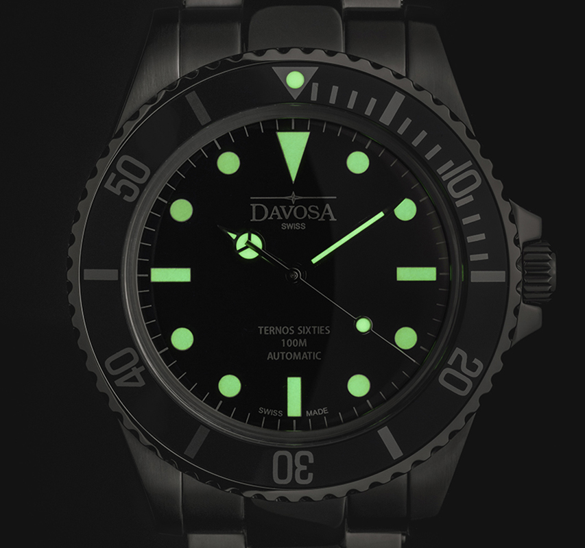 Davosa 161.525.40 M męski zegarek Diving bransoleta - miniatura 3