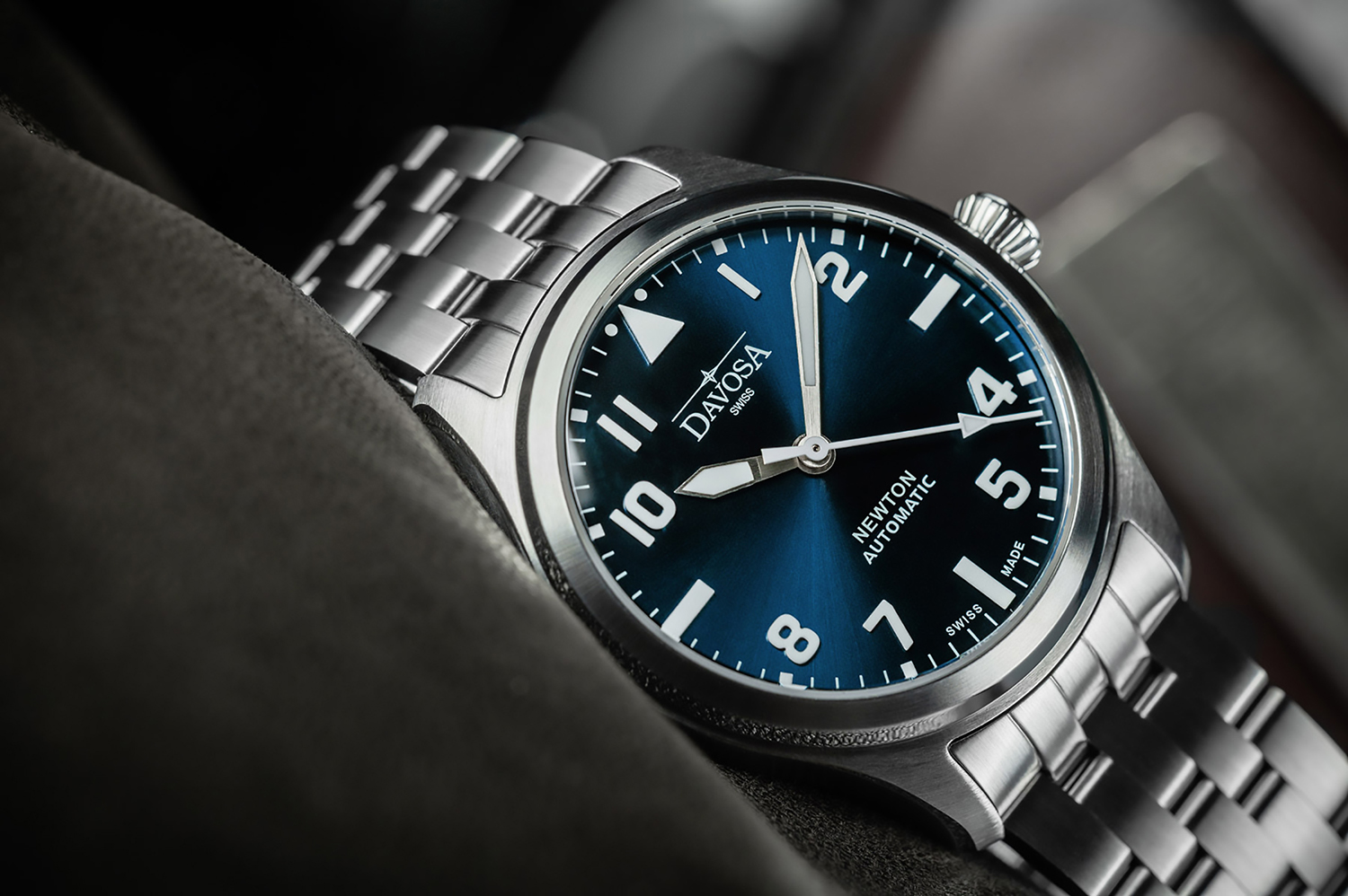 Davosa 16153040 NEWTON PILOT AUTOMATIC zegarek klasyczny Pilot - miniatura 8