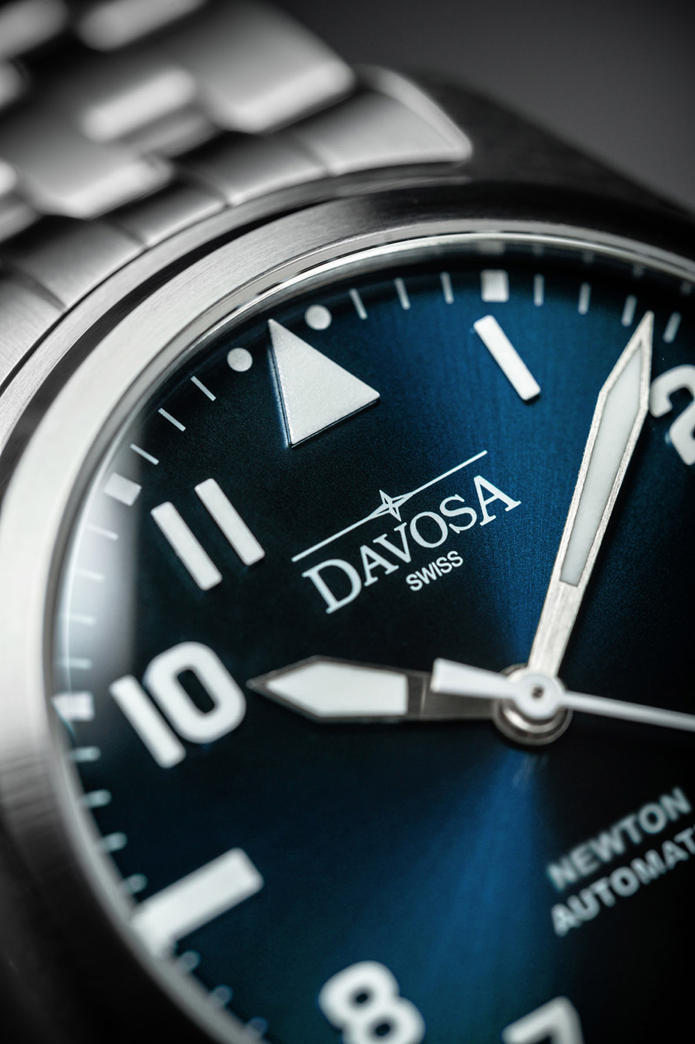 Davosa 16153040 Pilot NEWTON PILOT AUTOMATIC zegarek męski klasyczny szafirowe - miniatura 4