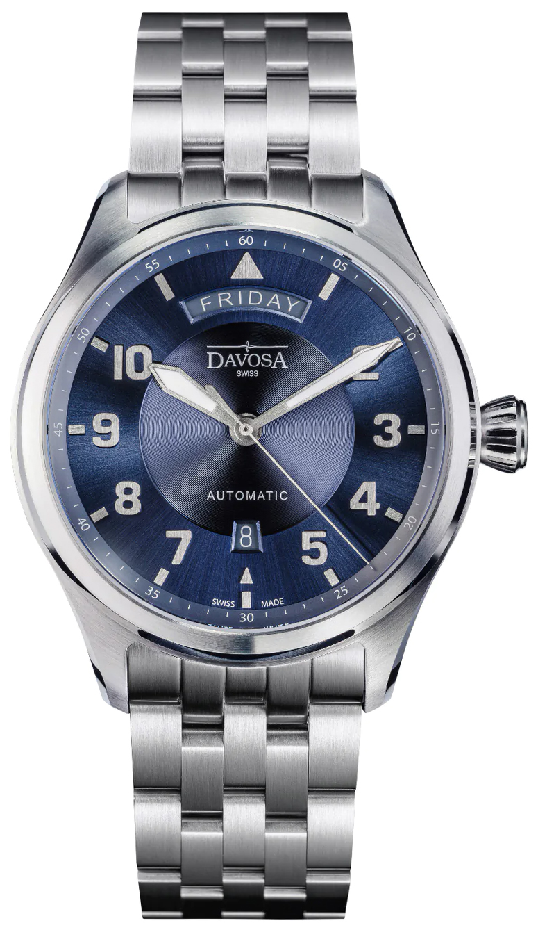 Davosa NEWTON PILOT DAY-DATE 161.585.40