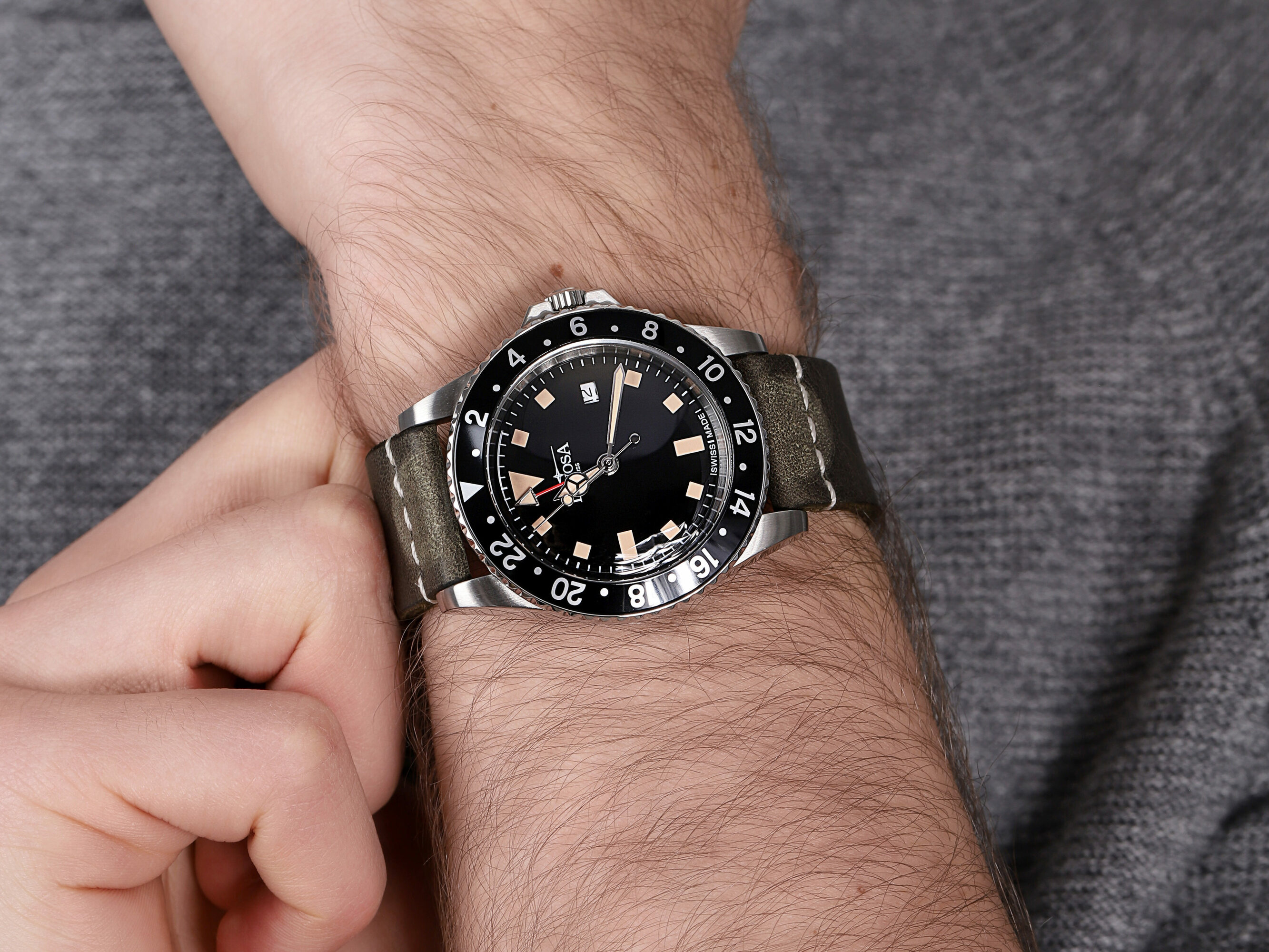 Davosa 162.500.55 męski zegarek Diving pasek - miniatura 4