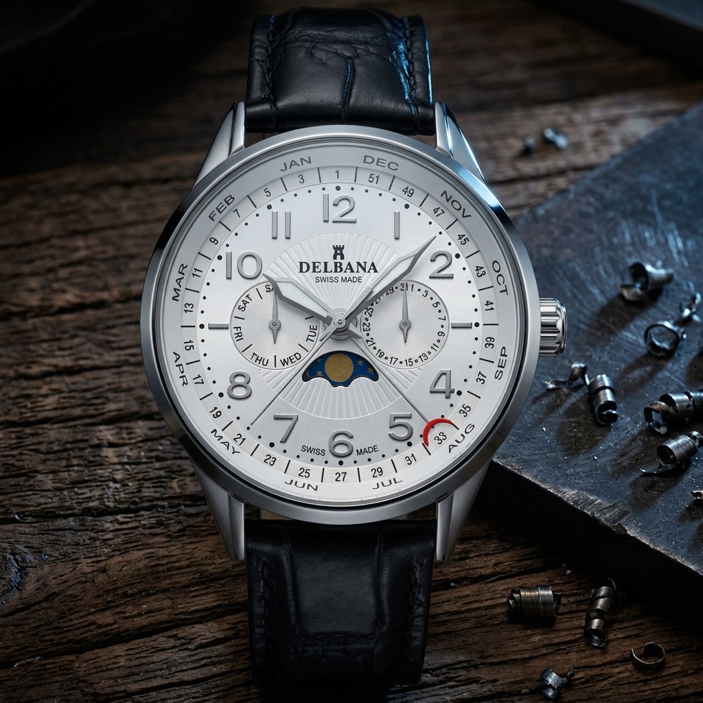 Delbana 416016466064 zegarek męski Silverstone
