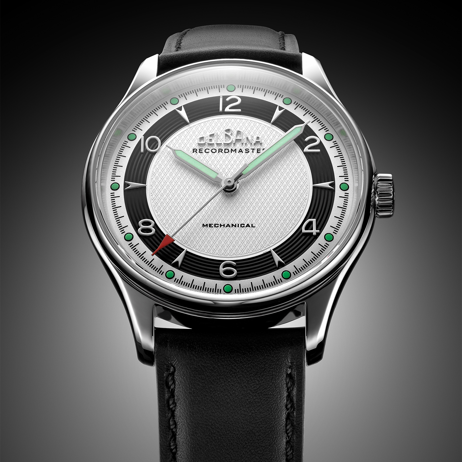 Delbana 416017486064 Recordmaster Mechanical zegarek klasyczny Recordmaster - miniatura 3